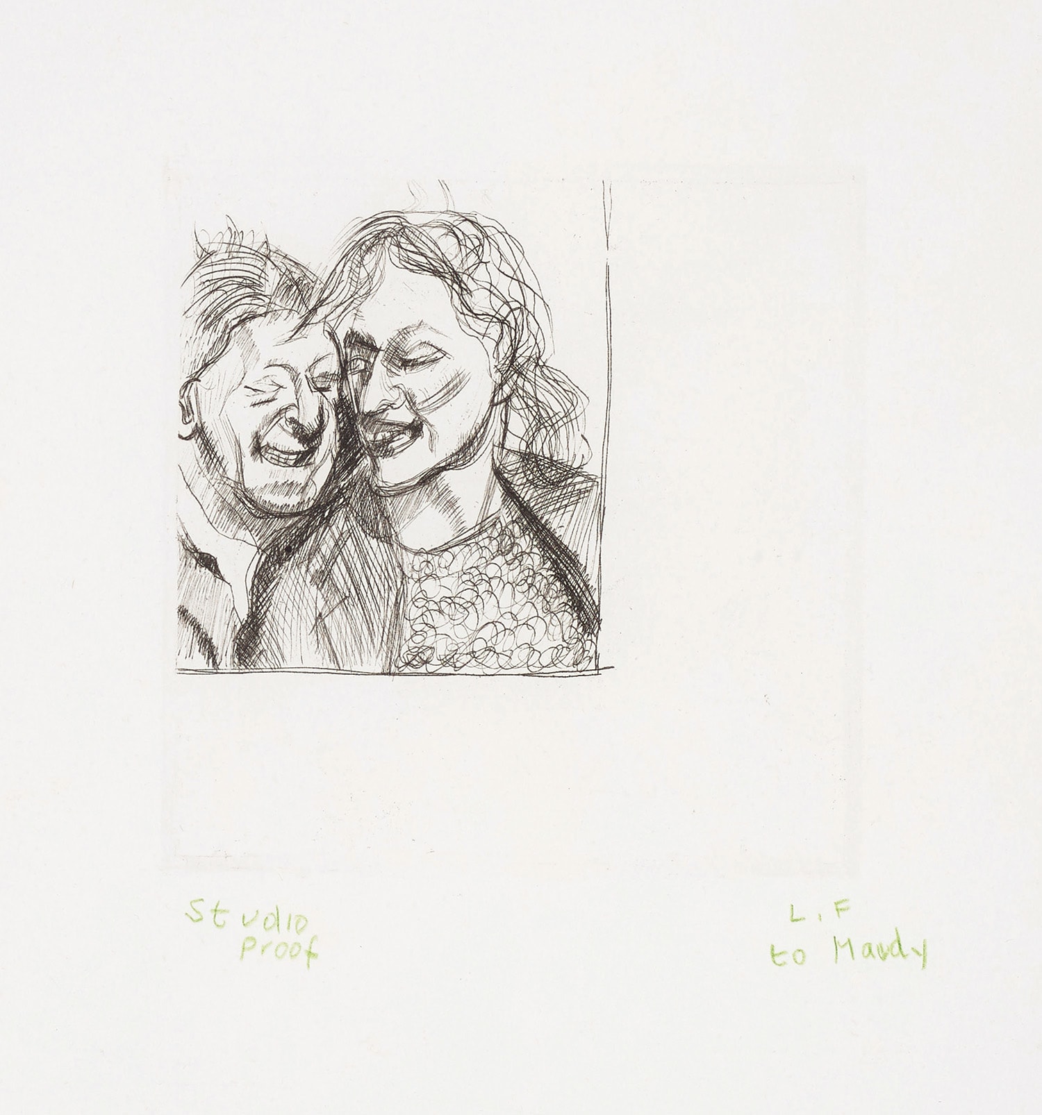 Lucian Freud — A Couple