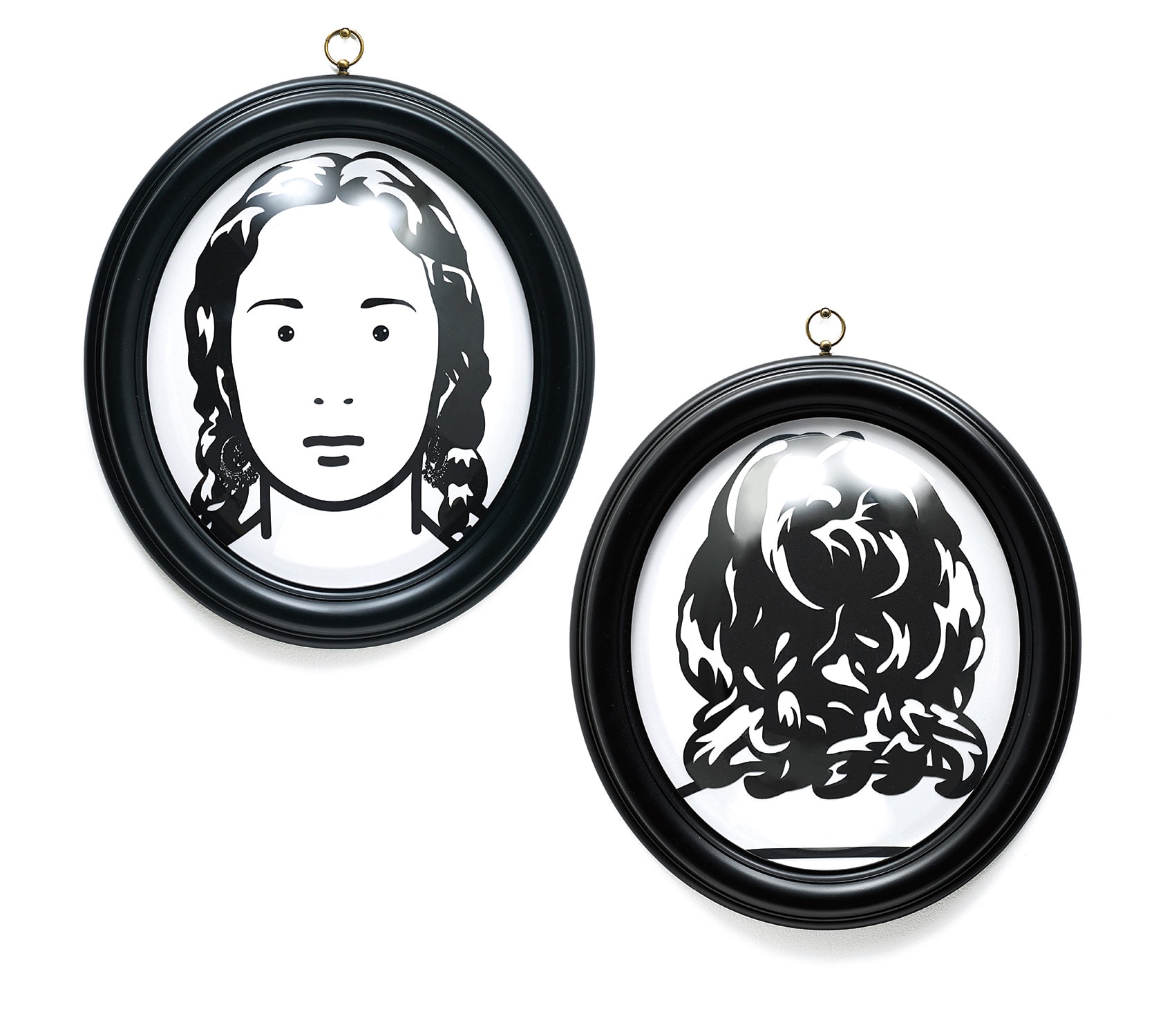 Julian Opie — Luc and Ludivine Get Married (4)