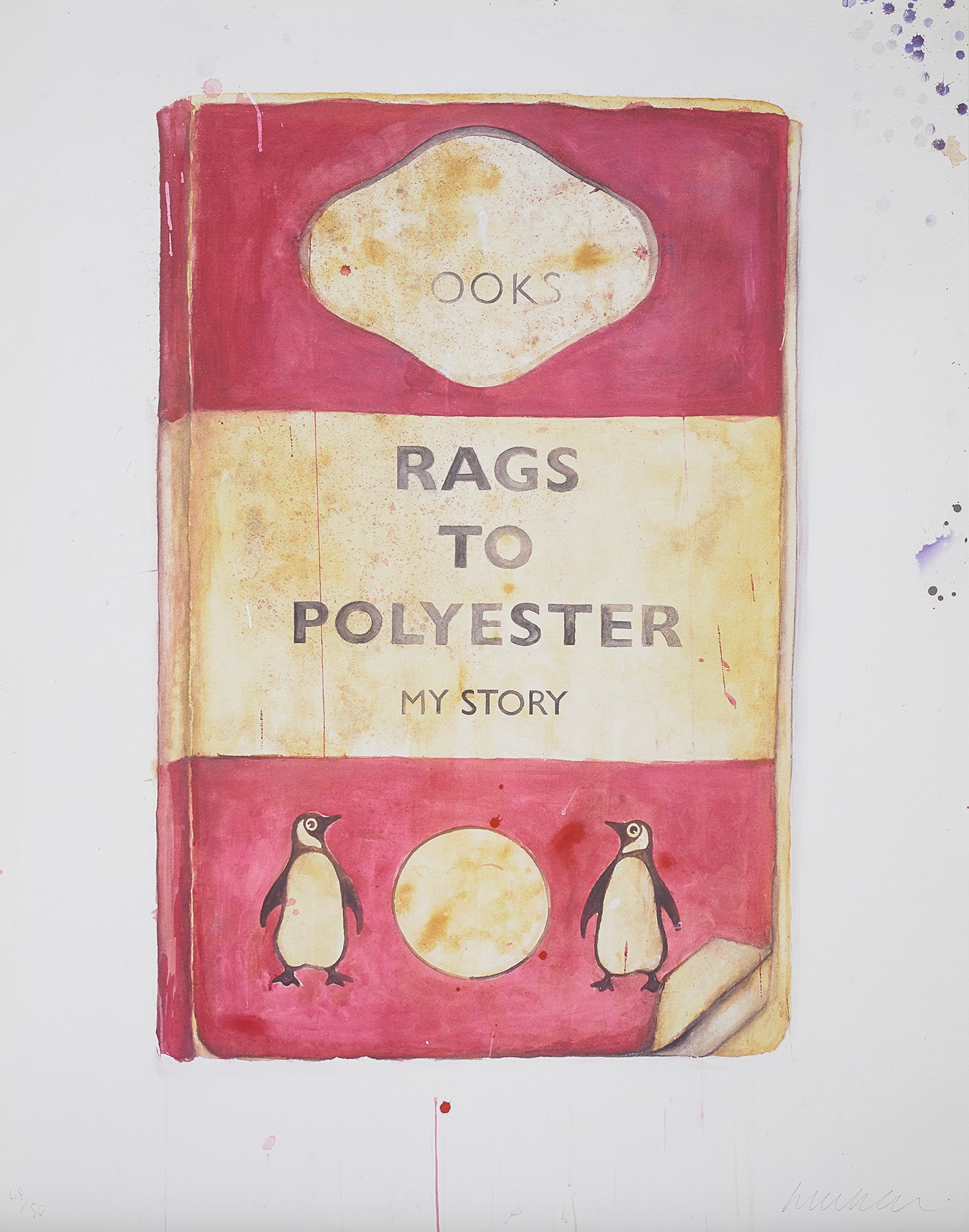 Harland Miller — Rags to Polyester