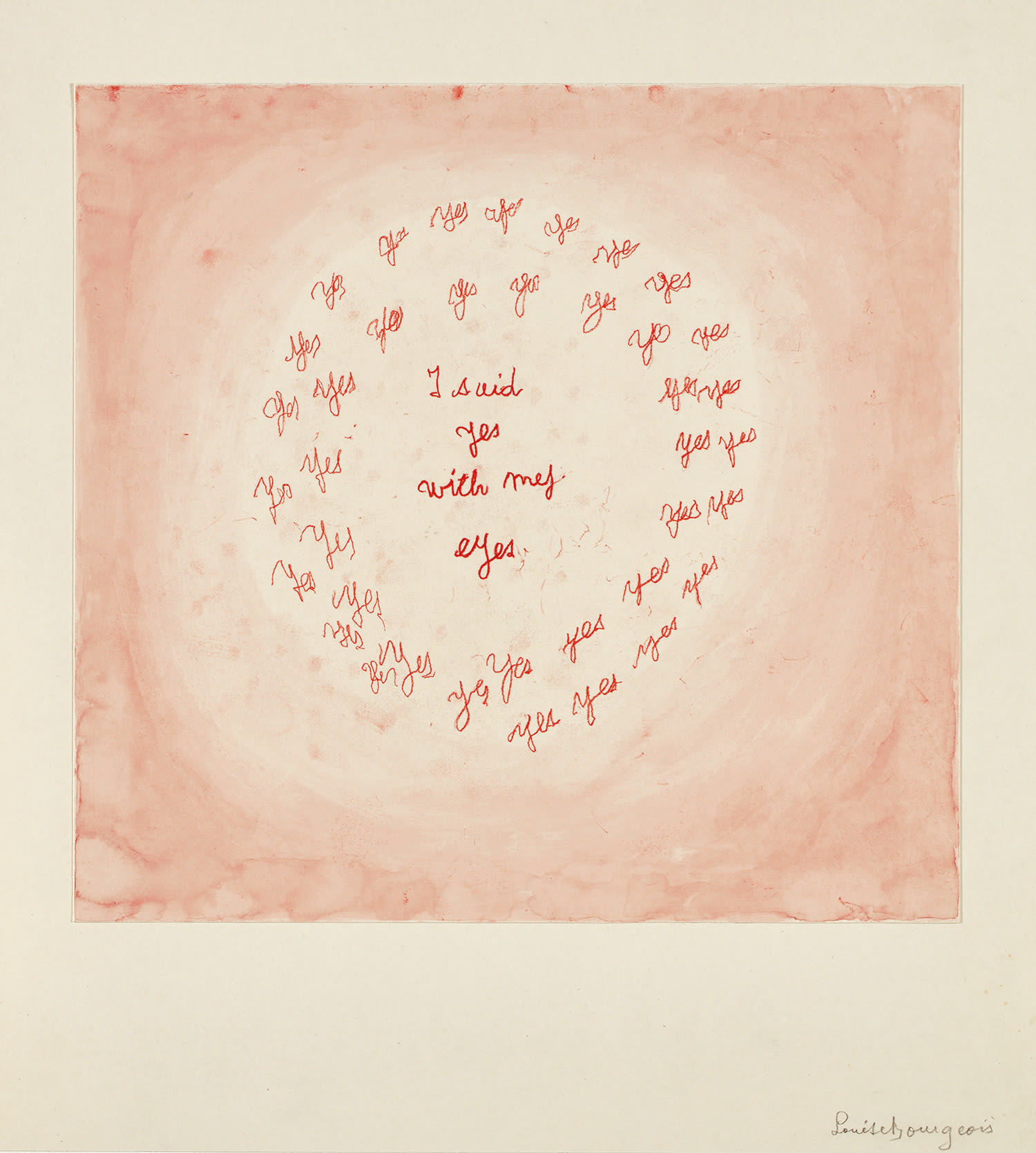 Louise Bourgeois — I Said Yes With My Eyes (MoMA. 1000)