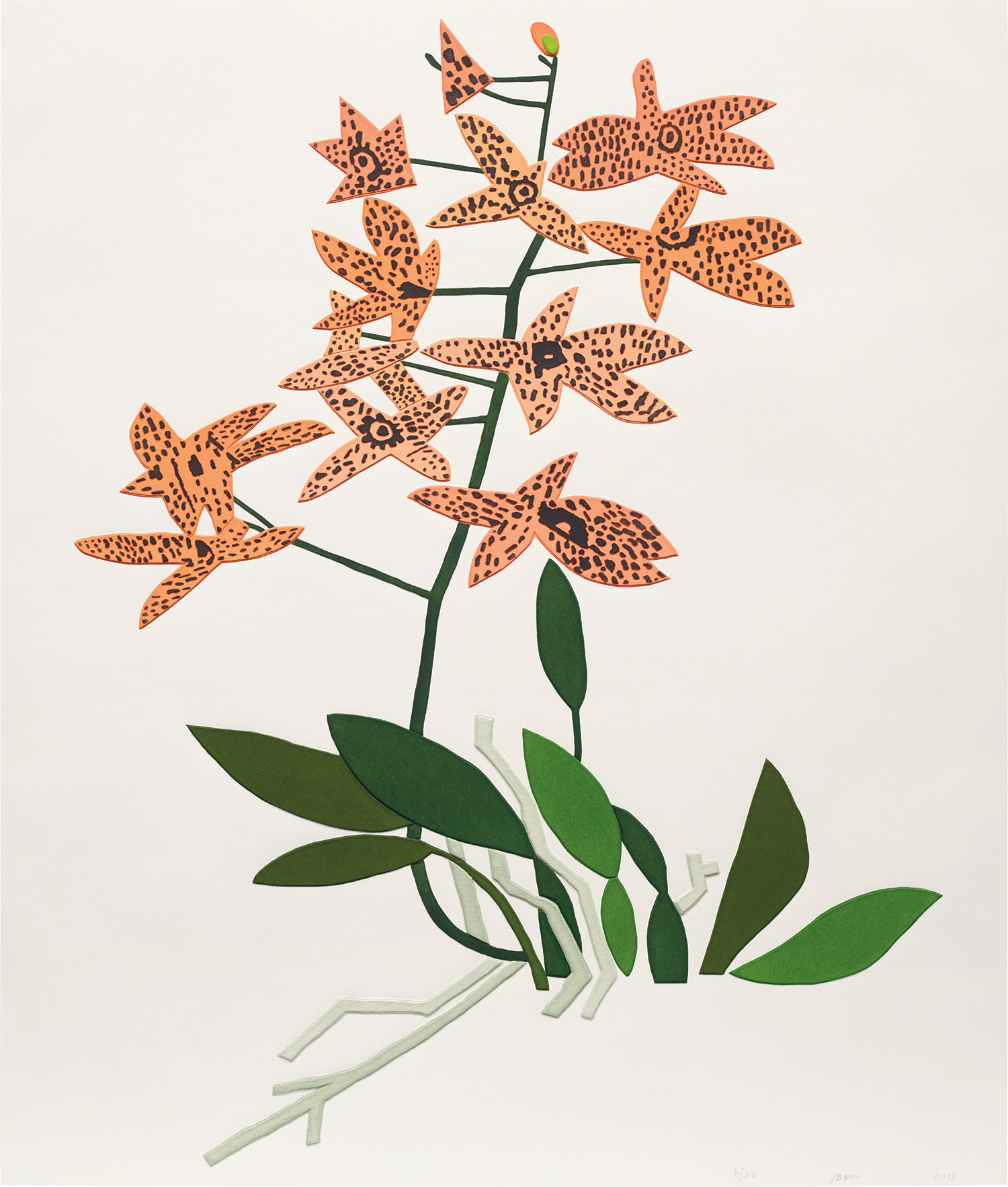 Jonas Wood — Three Clippings: Clipping 3