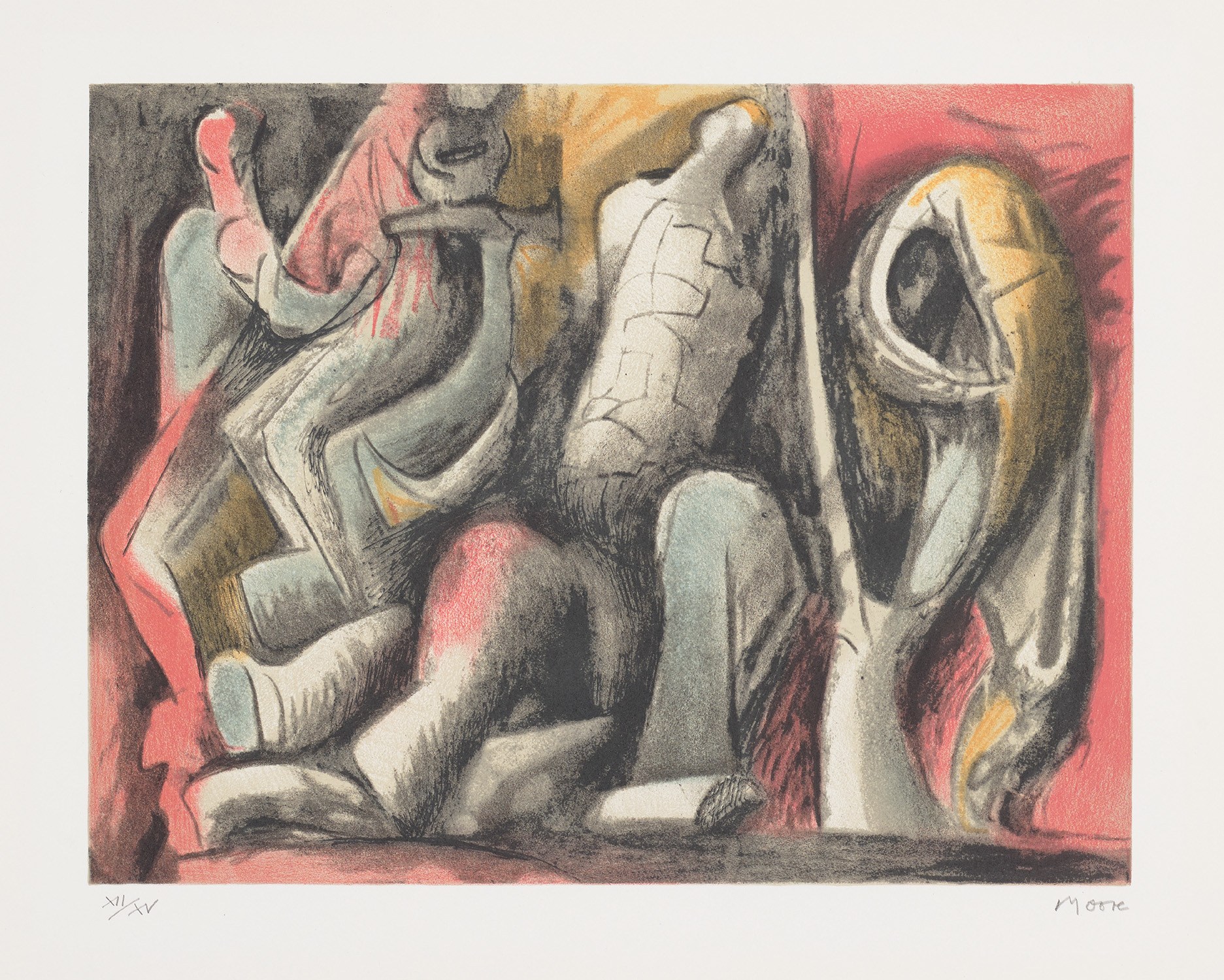 Henry Moore — Four Ideas for Sculpture (C. 649)