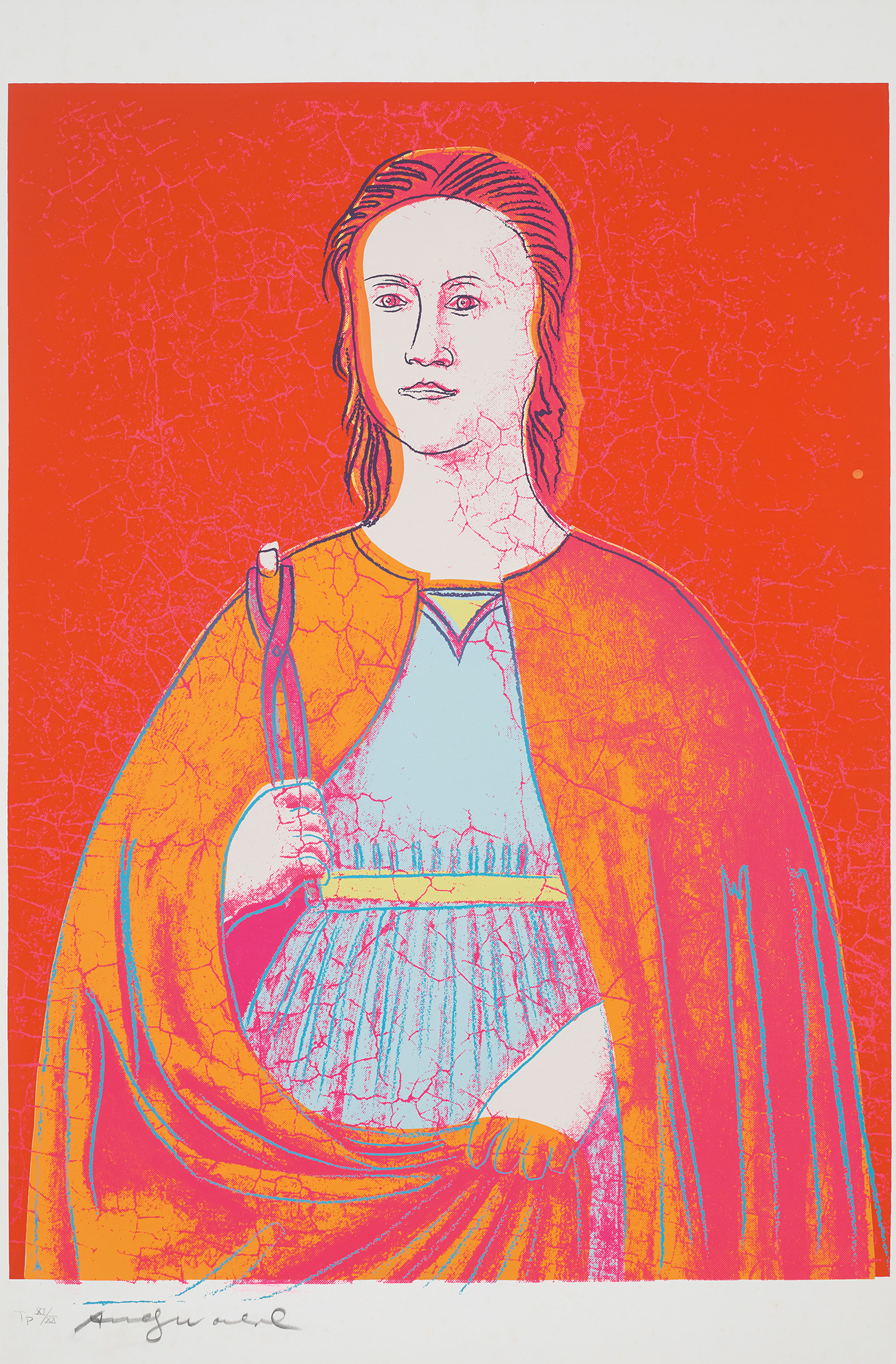 Andy Warhol — Saint Apollonia (F & S. II.B 330-333)