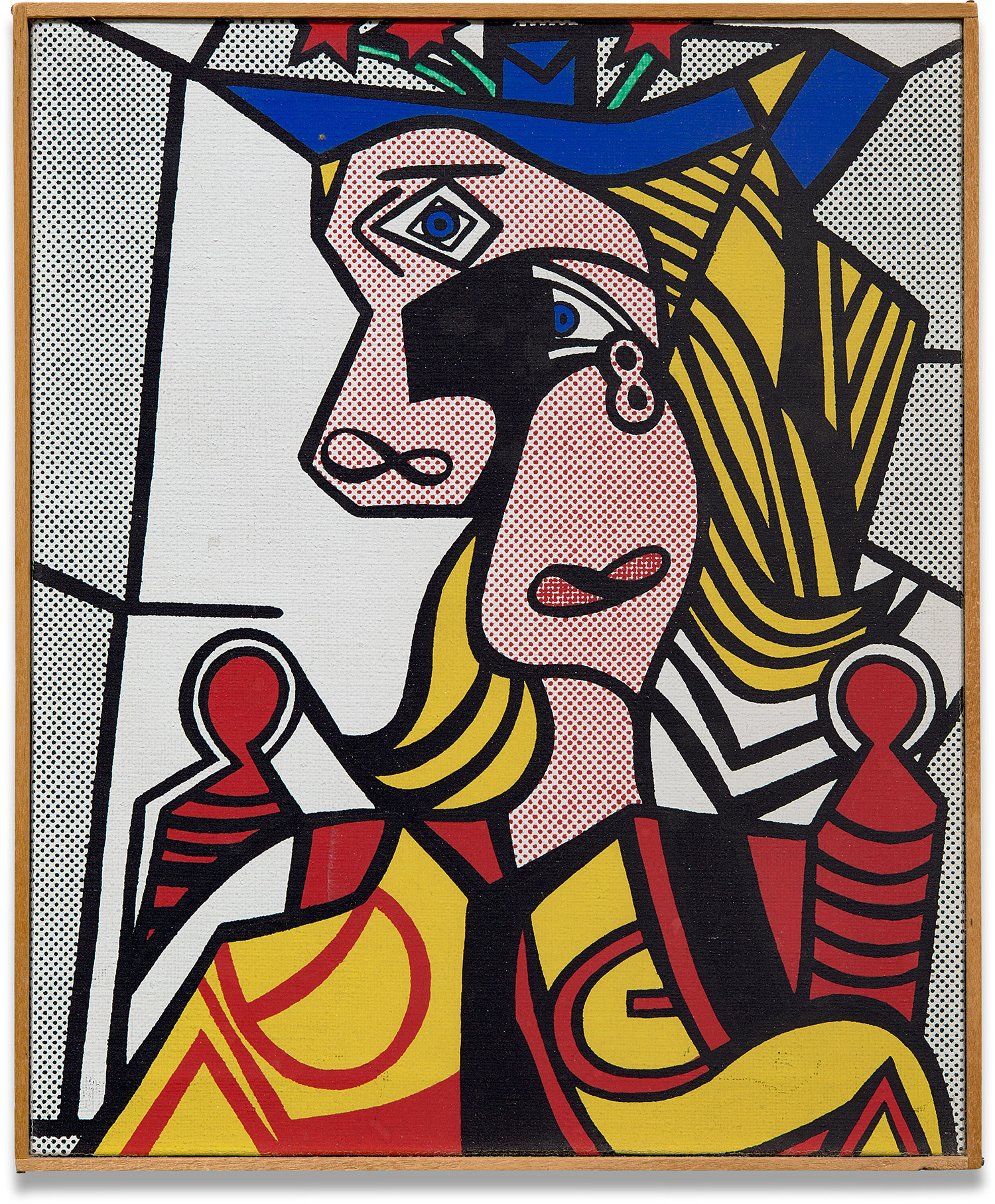 Roy Lichtenstein, Woman with Flowered Hat, 1963