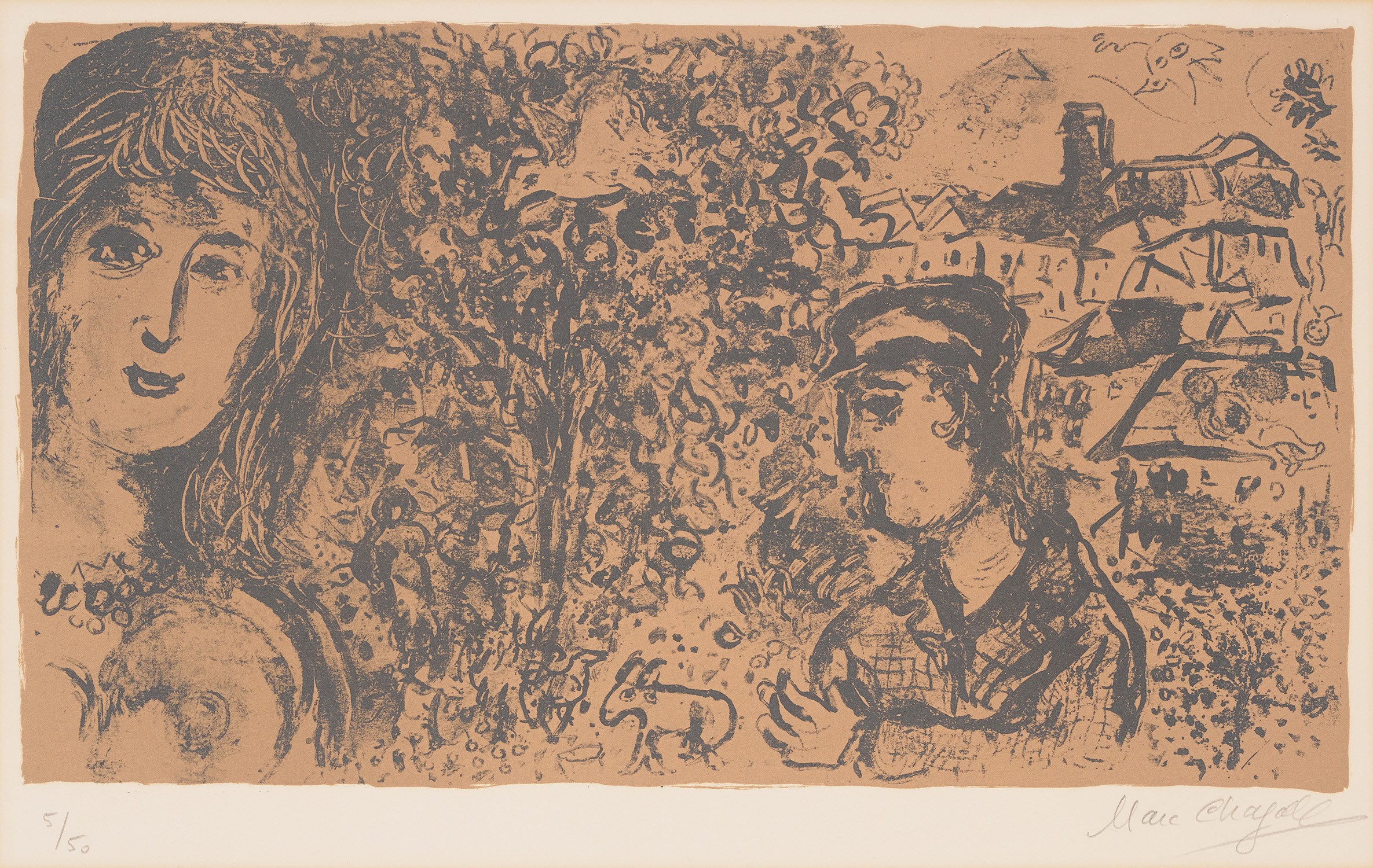 Marc Chagall — Souvenance (Memories) (M. 593)