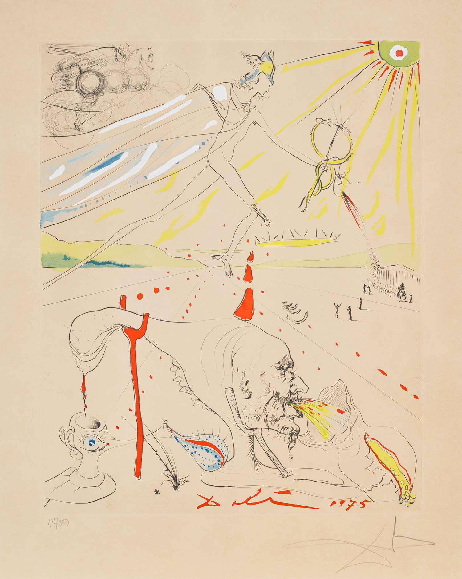 Salvador Dalí — L'Alchimiste (The Alchemist) (M. & L. 581)