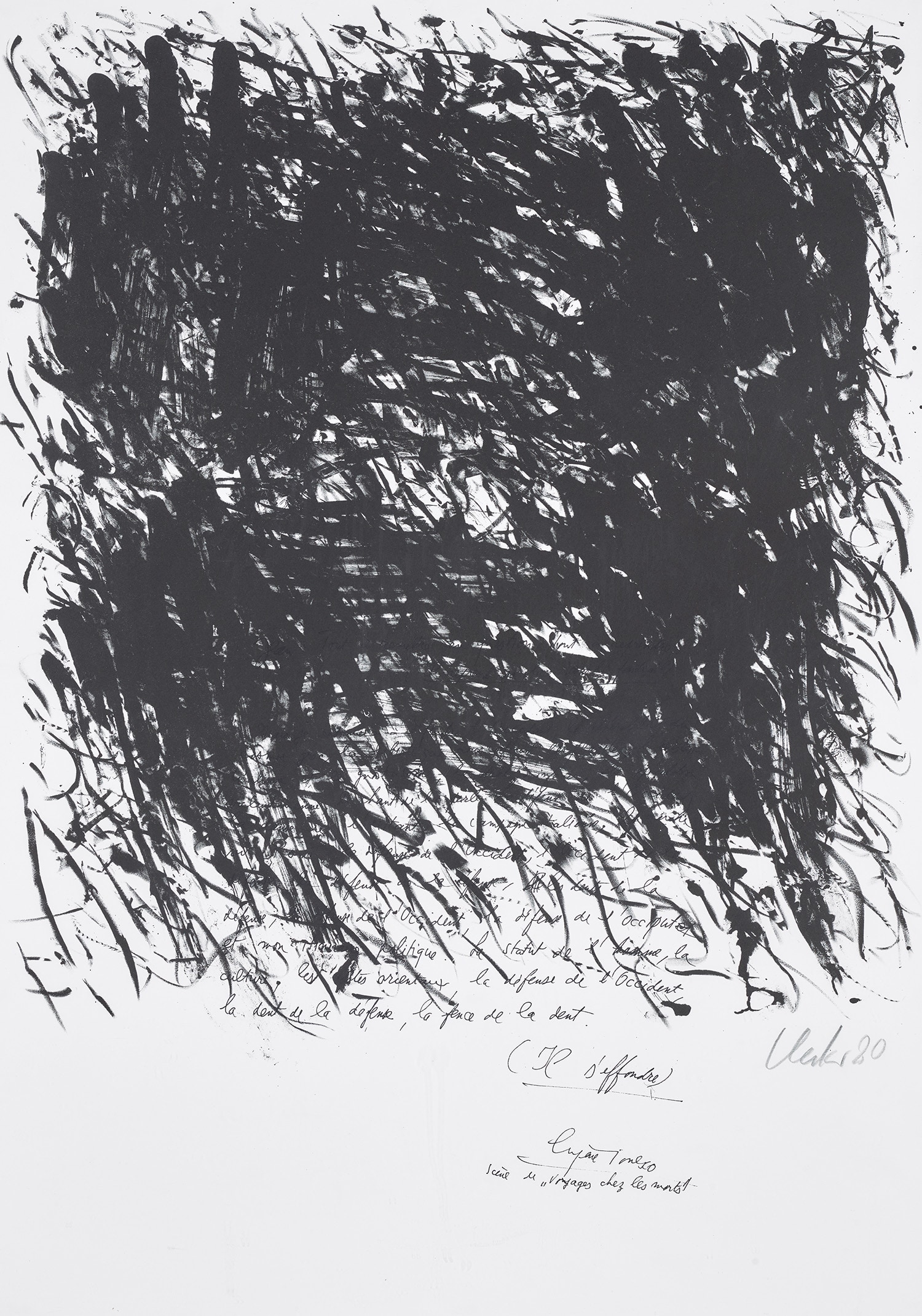 Zum Schweigen der Schrift (The Silence of Writing)