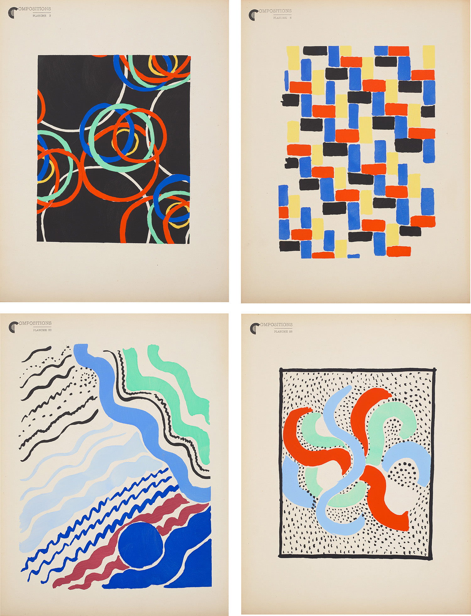 Sonia Delaunay — Compositions, couleurs, idées (Compositions Colours Ideas)