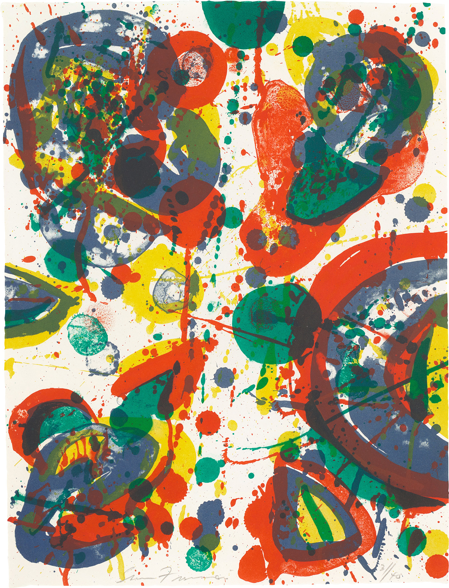 Sam Francis — Firework (L. 41)