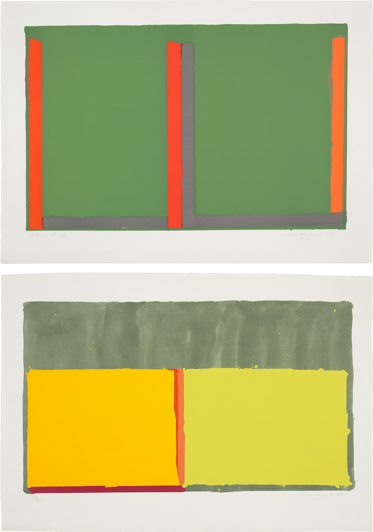 Large Green Swiss; and Yellows