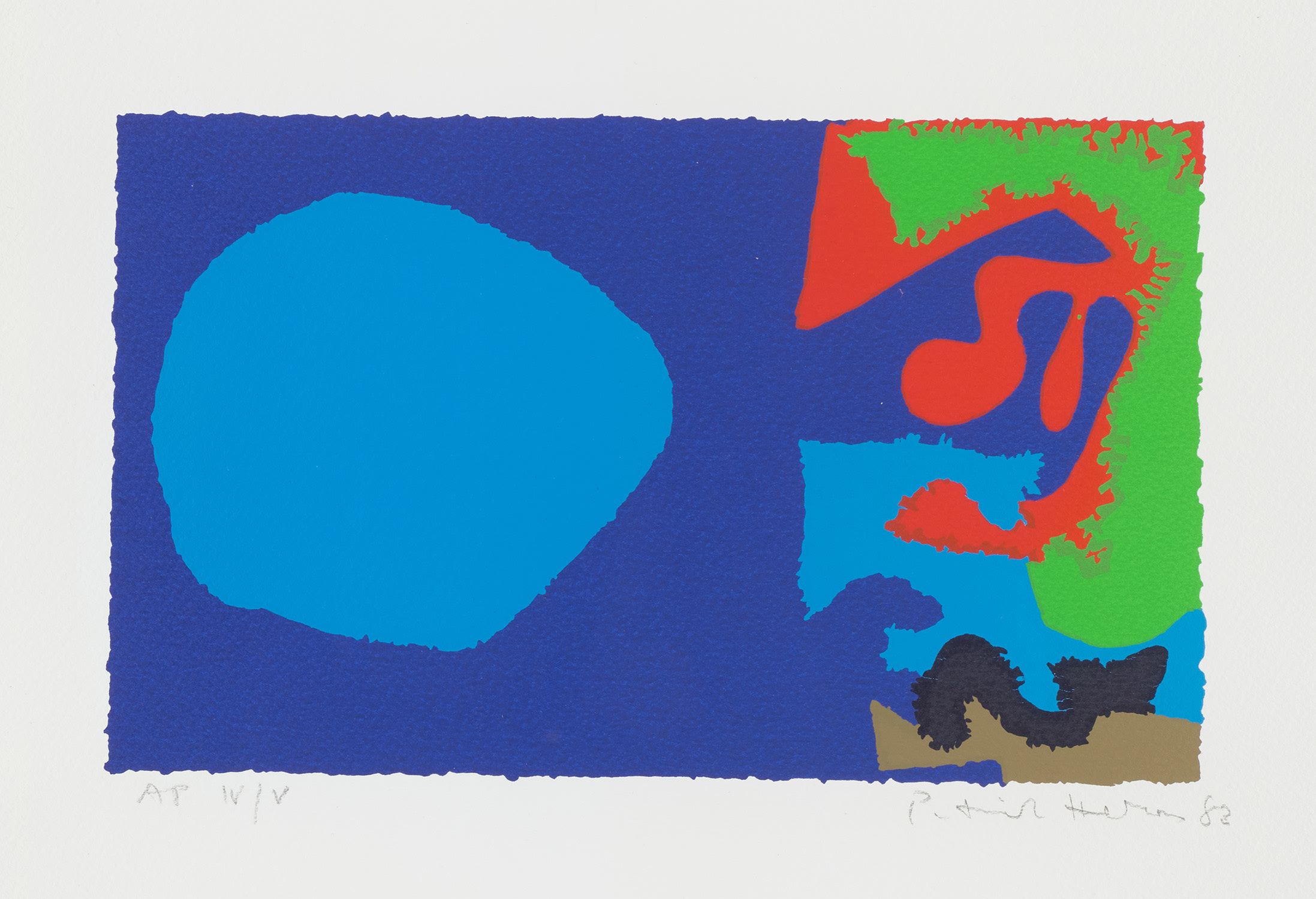 October 5: 1982, from 35 Artists Printmaking, Folio 3