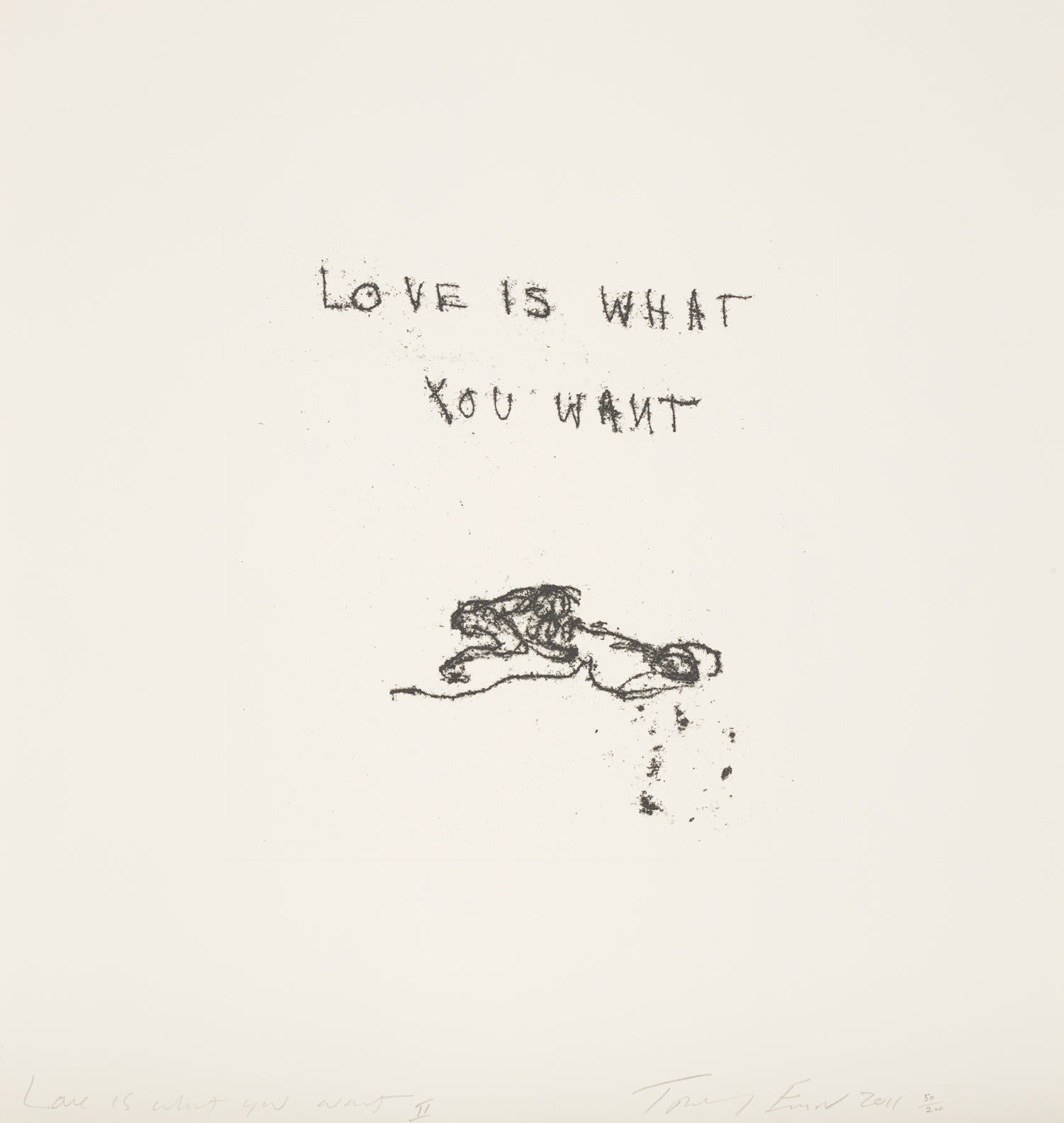 Tracey Emin — Love Is What You Want II