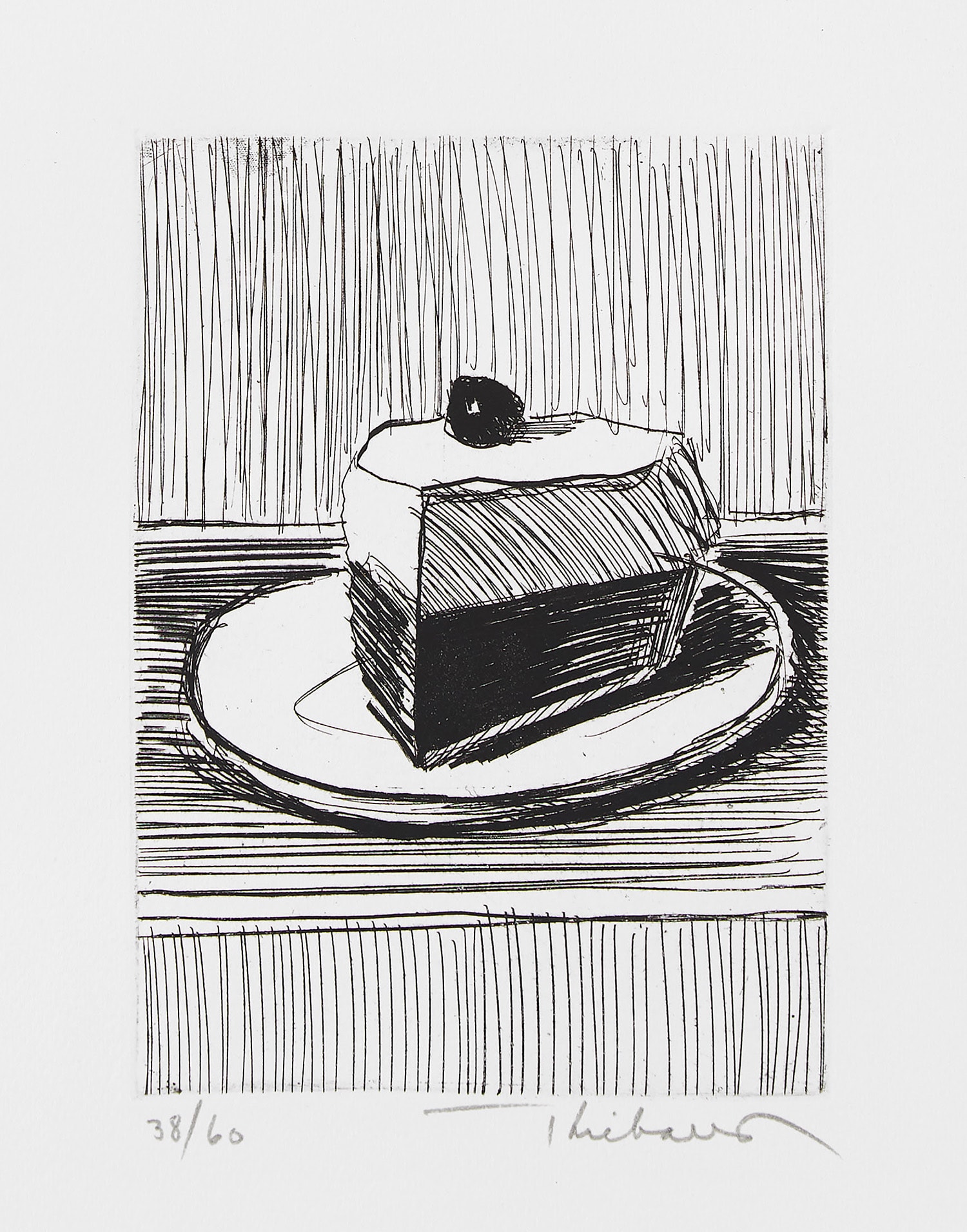 Wayne Thiebaud — Pie Slice