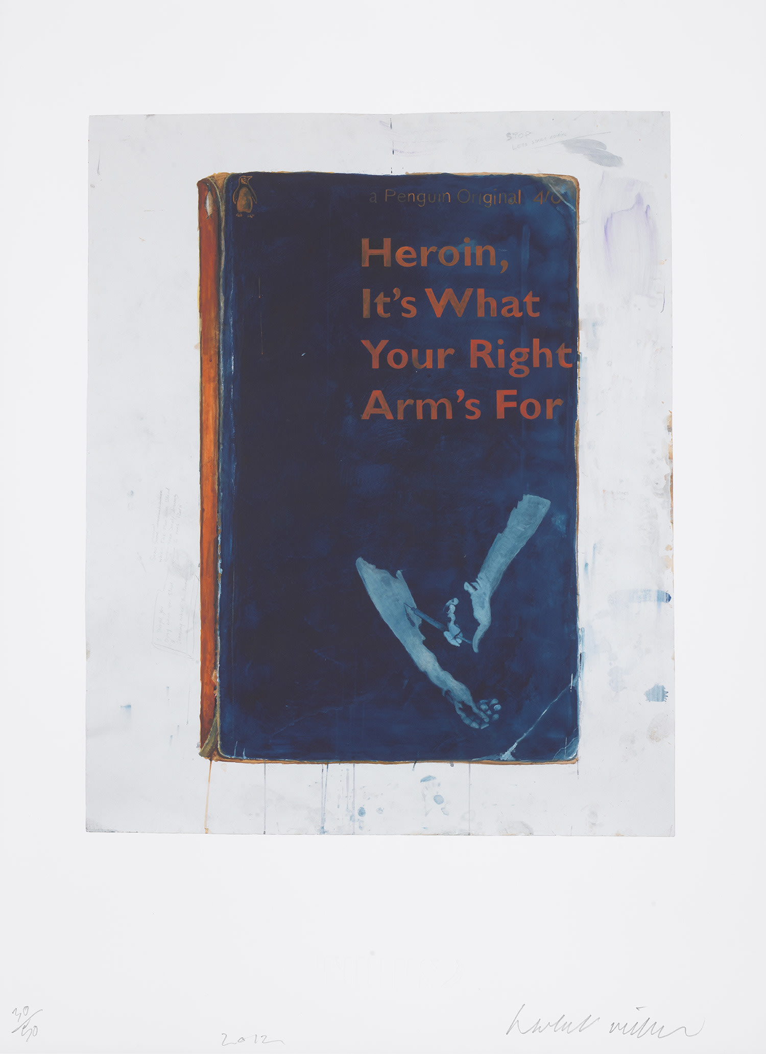 Harland Miller — Heroin, It's What Your Right Arm's For