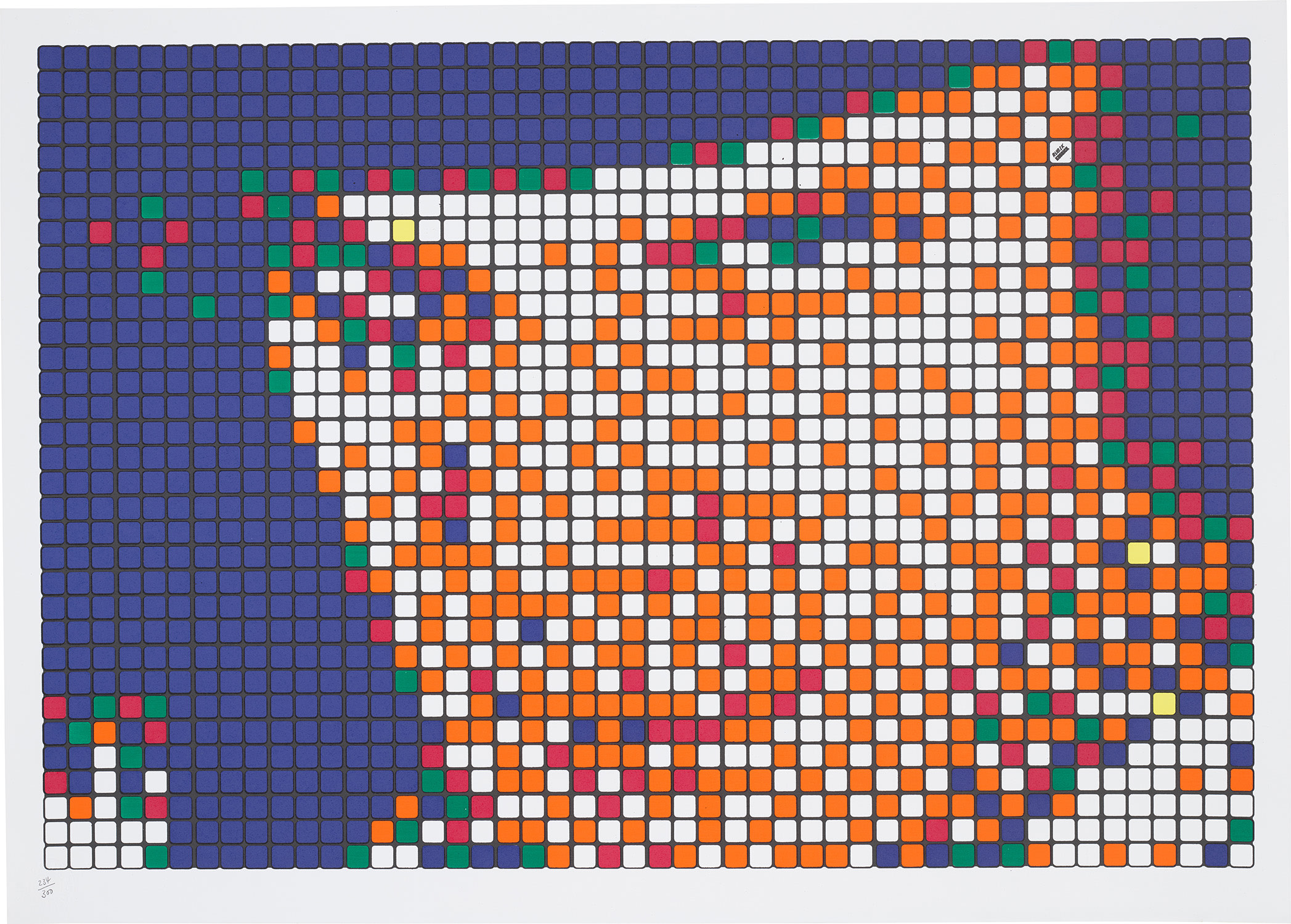 Invader — Rubik Kubrick Clockwork Orange (Alex)