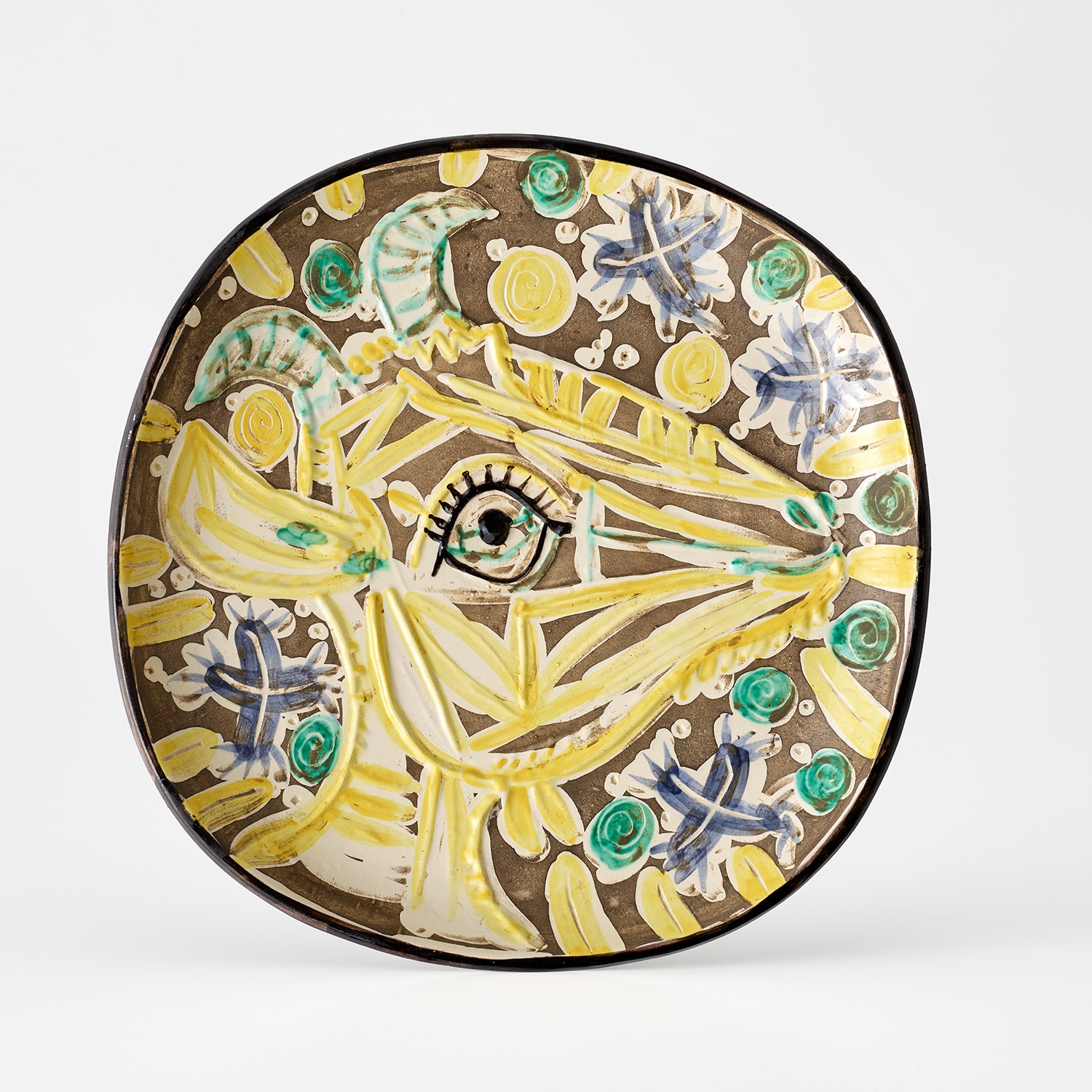 Pablo Picasso — Tête de chèvre en profil (Goat's Head in Profile) (R. 154)