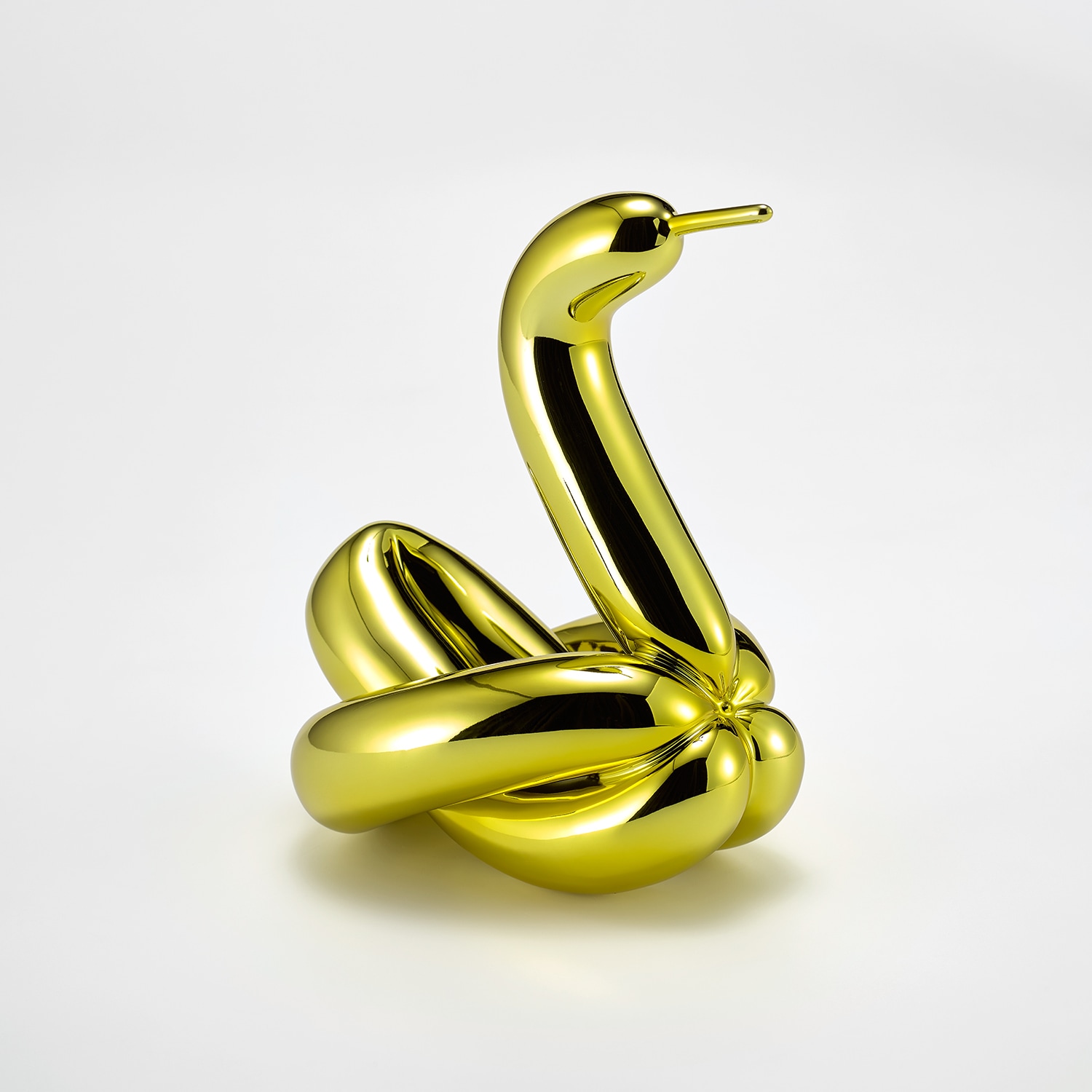 Jeff Koons — Balloon Swan (Yellow)