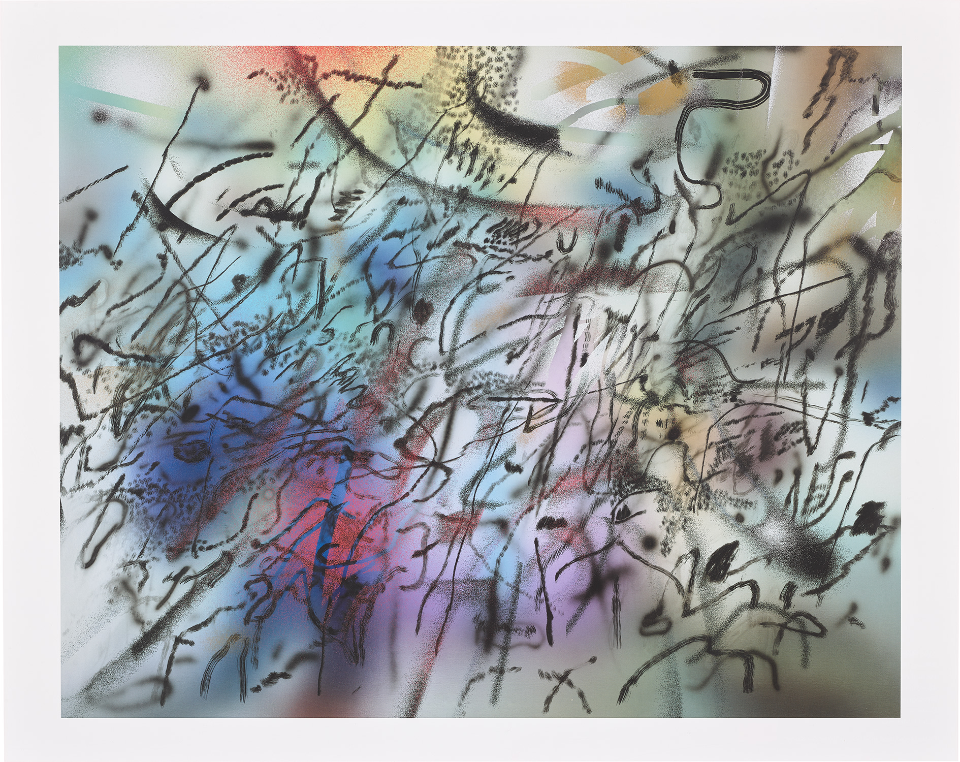 Julie Mehretu — Among the Multitude III