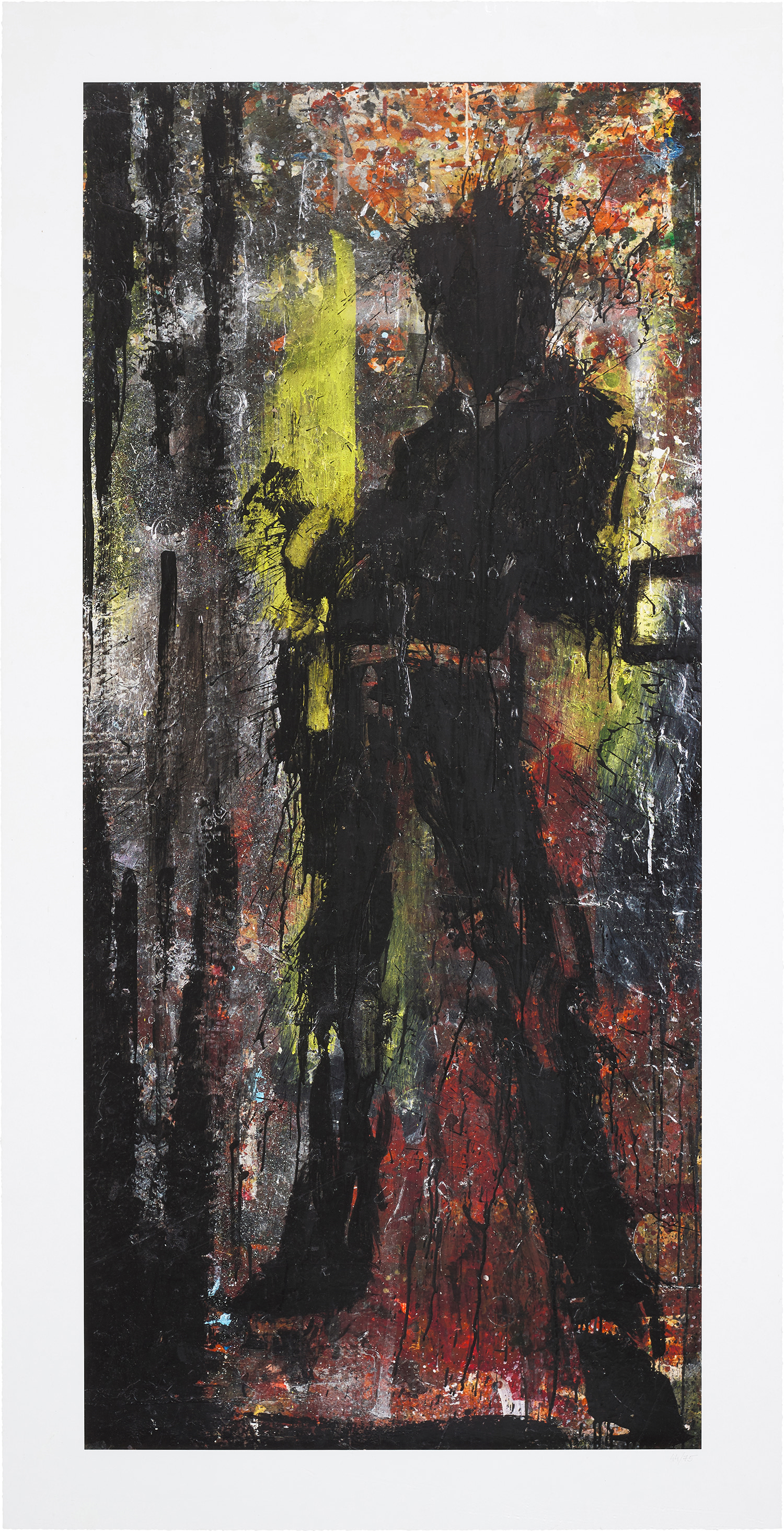 Standing Shadow (Yellow & Red)