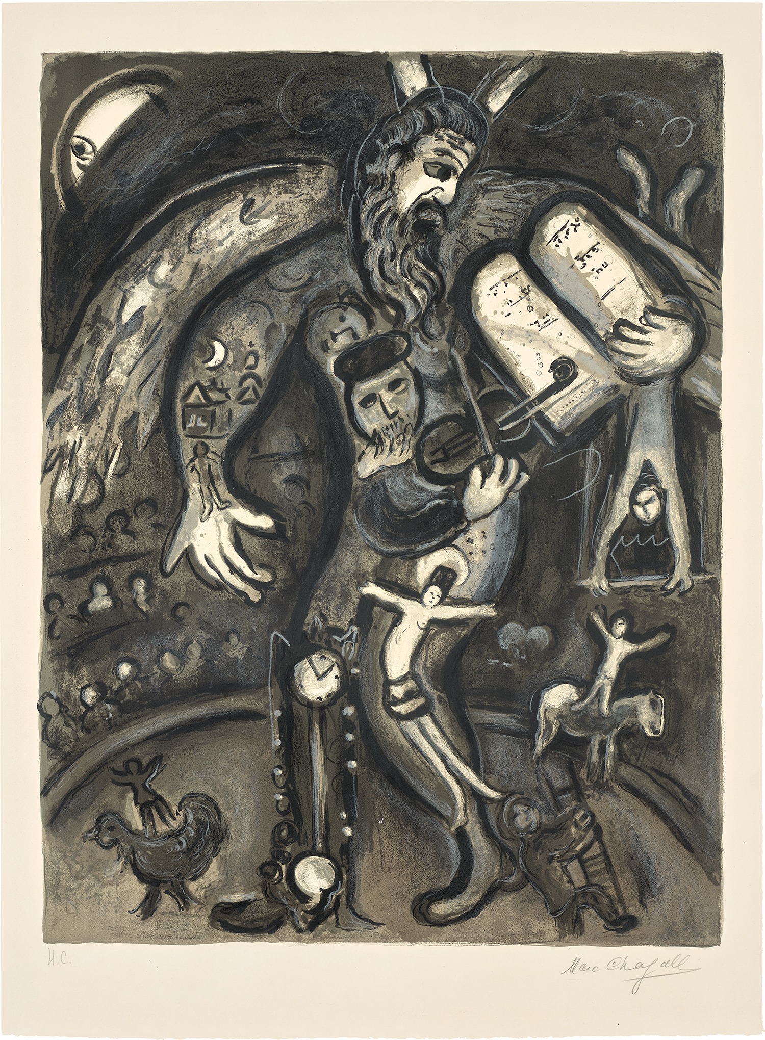 Marc Chagall — Composition (M. 428a)