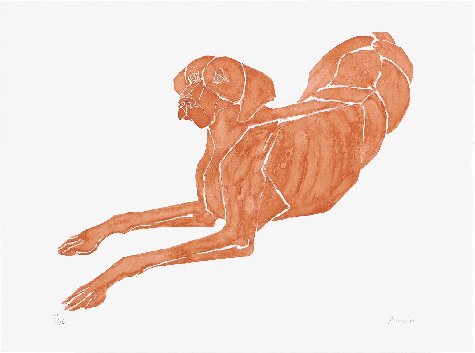 Elisabeth Frink — Viszla B (W. 125)