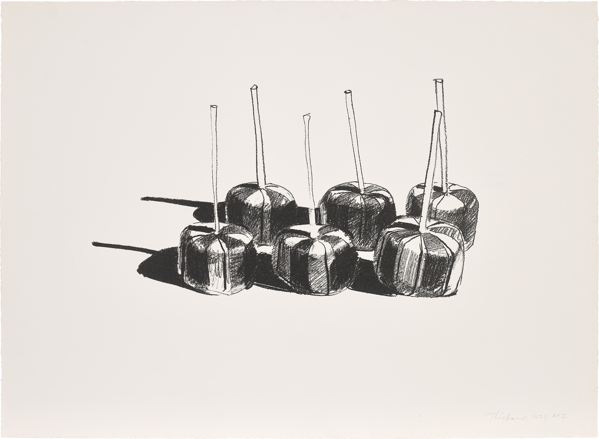 Wayne Thiebaud — Suckers State I (G. 85)