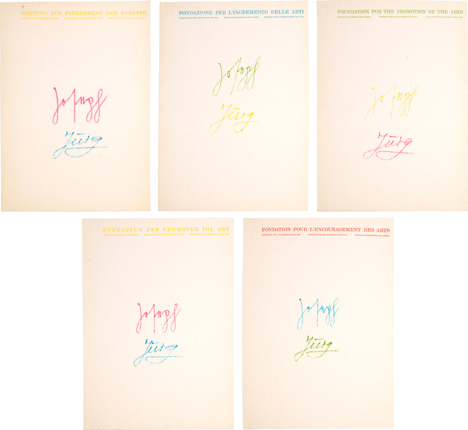 Filzbriefe (Felt Letters) (S. 107)