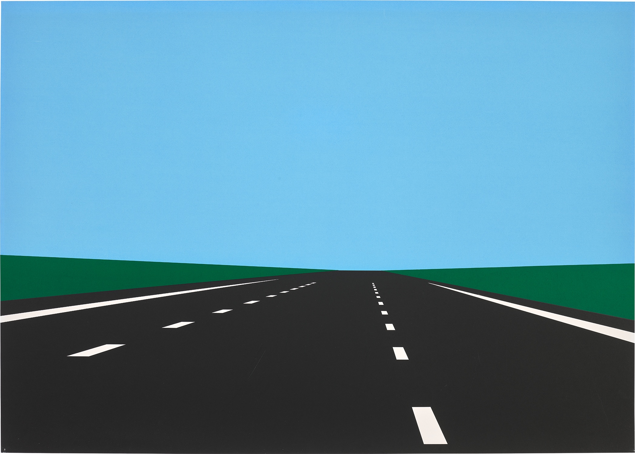 Julian Opie — Imagine You Are Driving (C. 13)