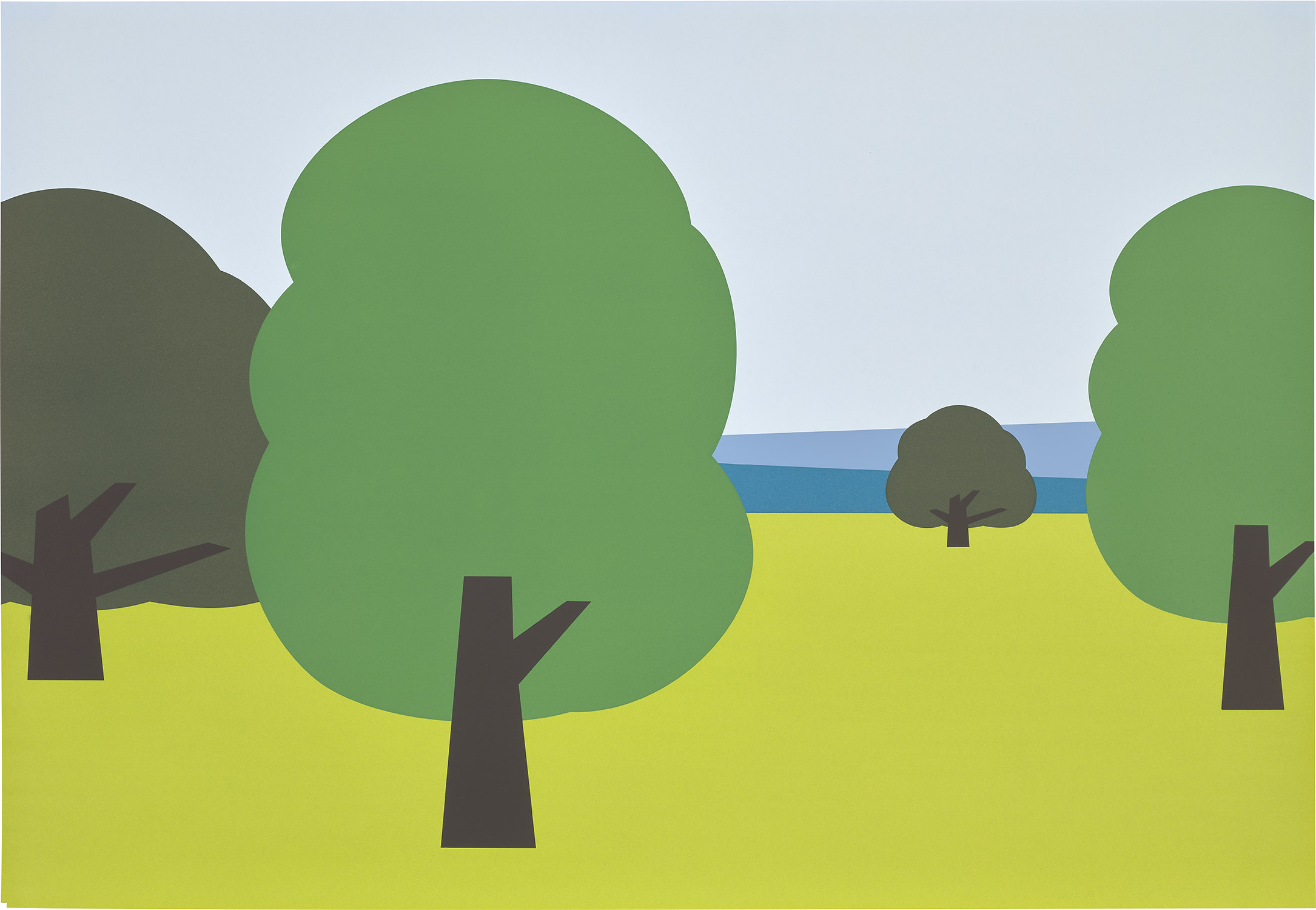 Julian Opie — Landscape? (C. 12)