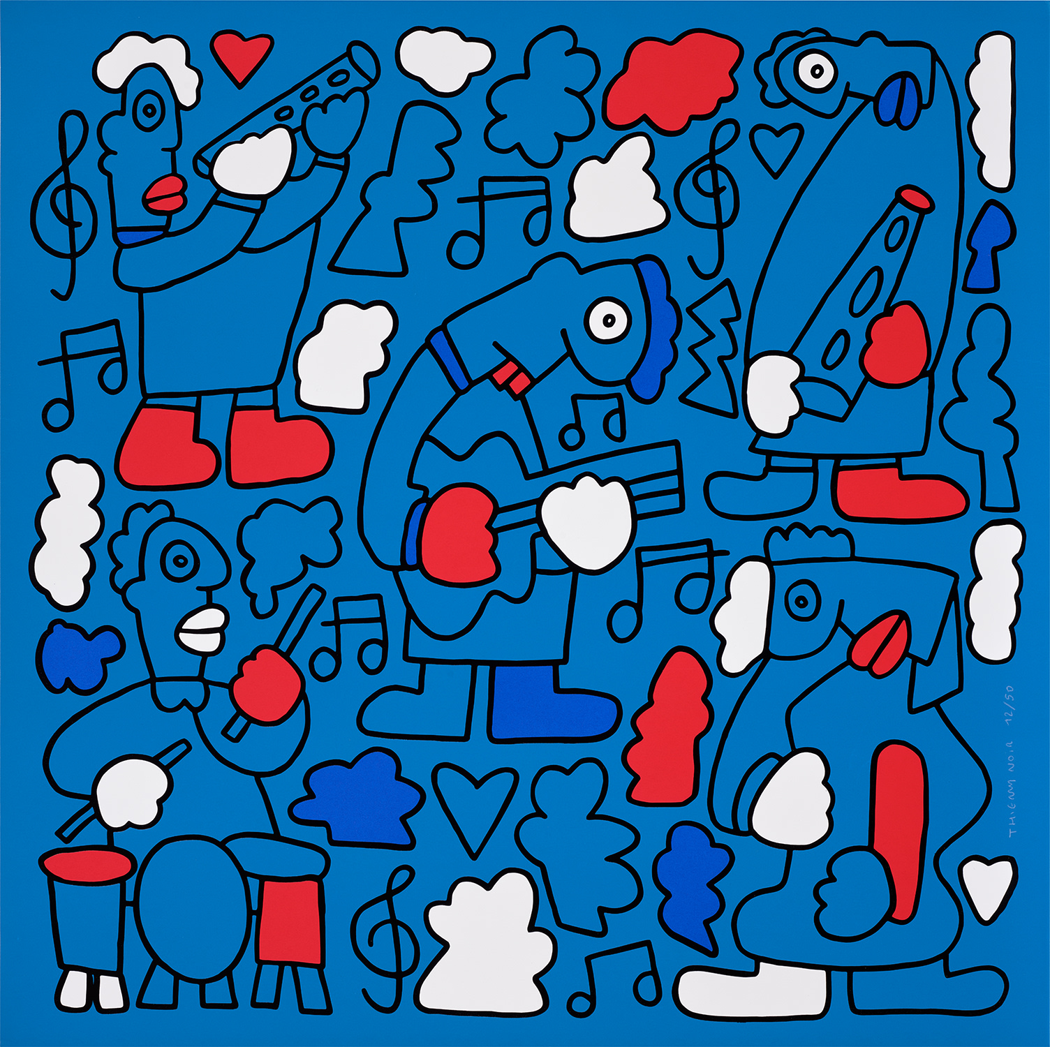 Thierry Noir — The Show Must Go On, from Jazz