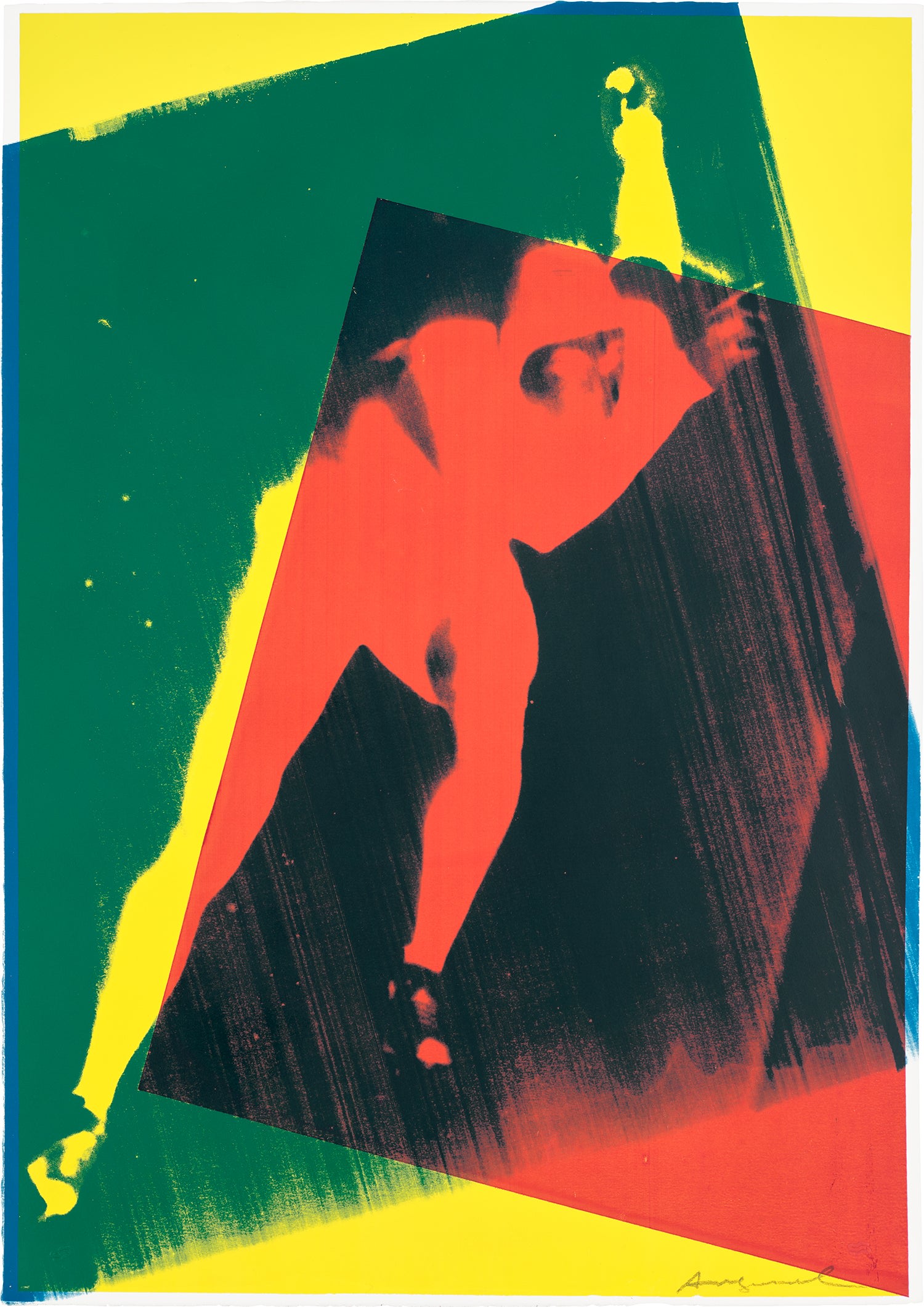 Andy Warhol — Speed Skater, from Art and Sports Portfolio (see F. & S. 303)