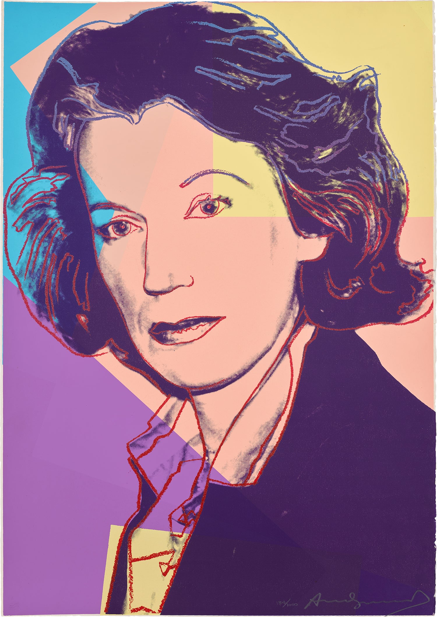 Andy Warhol — Mildred Scheel (F. & S. 238)