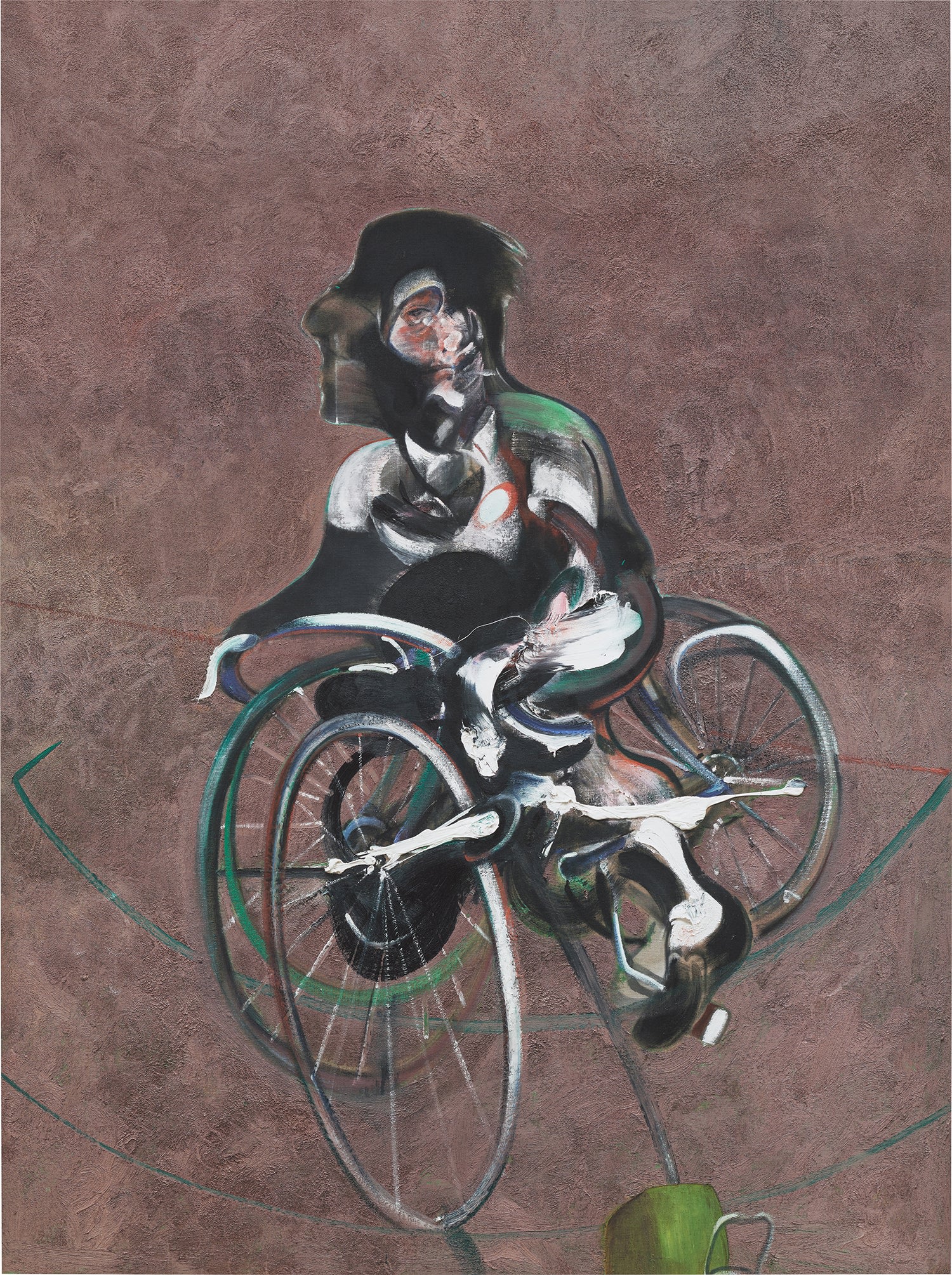 Francis Bacon — Portrait of George Dyer Riding a Bicycle (Large) (Q1A)