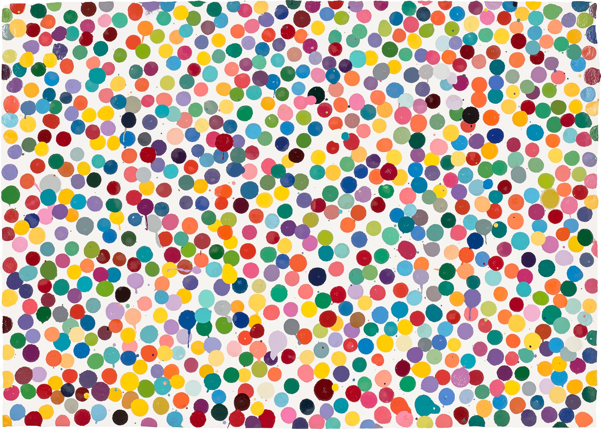 Damien Hirst — 8487 No Justice At All, from The Currency