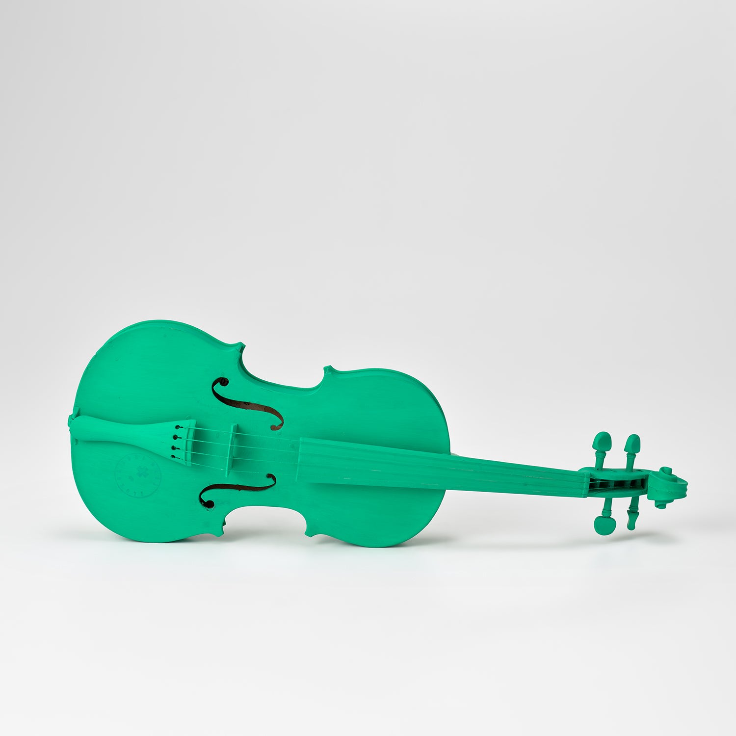 Grüne Geige, from Zwei Fluxus-Objekte (Green Violin, from Two Fluxus Objects) (S. 135)