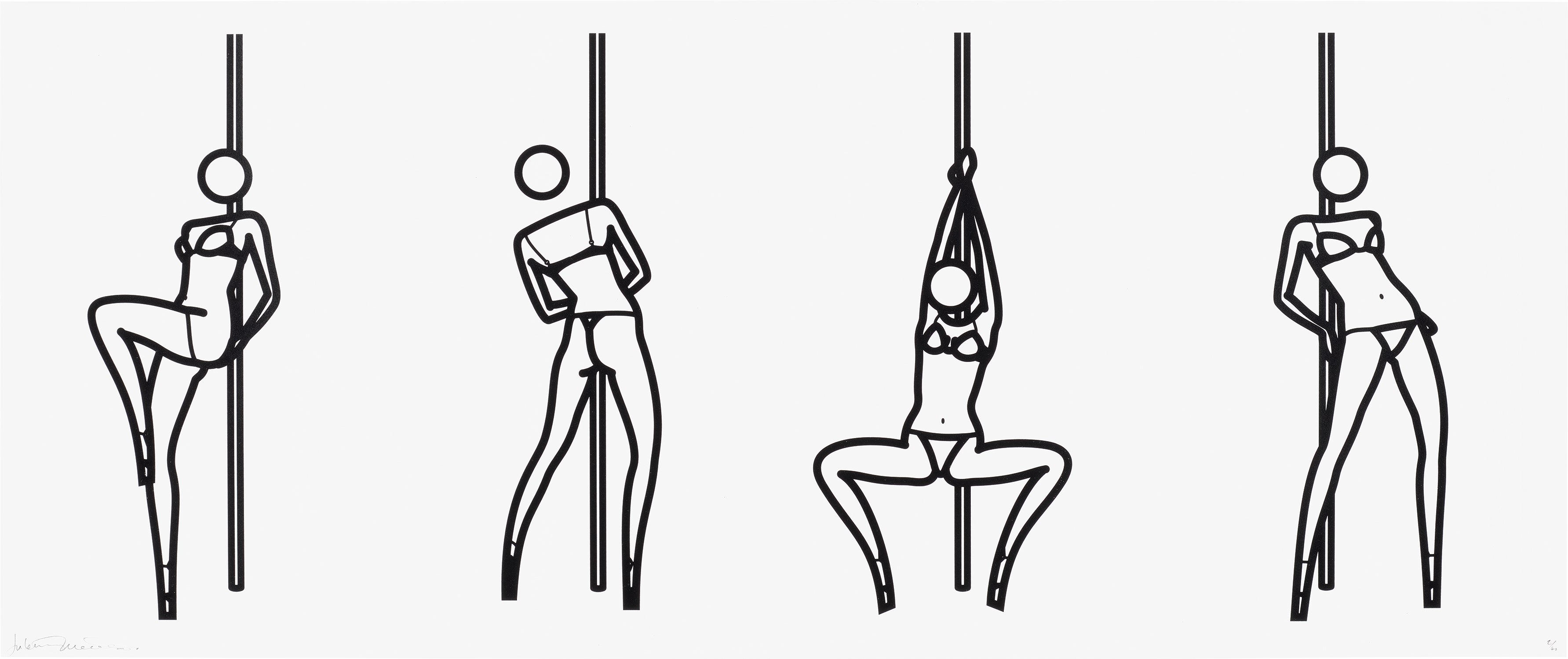 Julian Opie — This is Shahnoza 4 (C. 61)