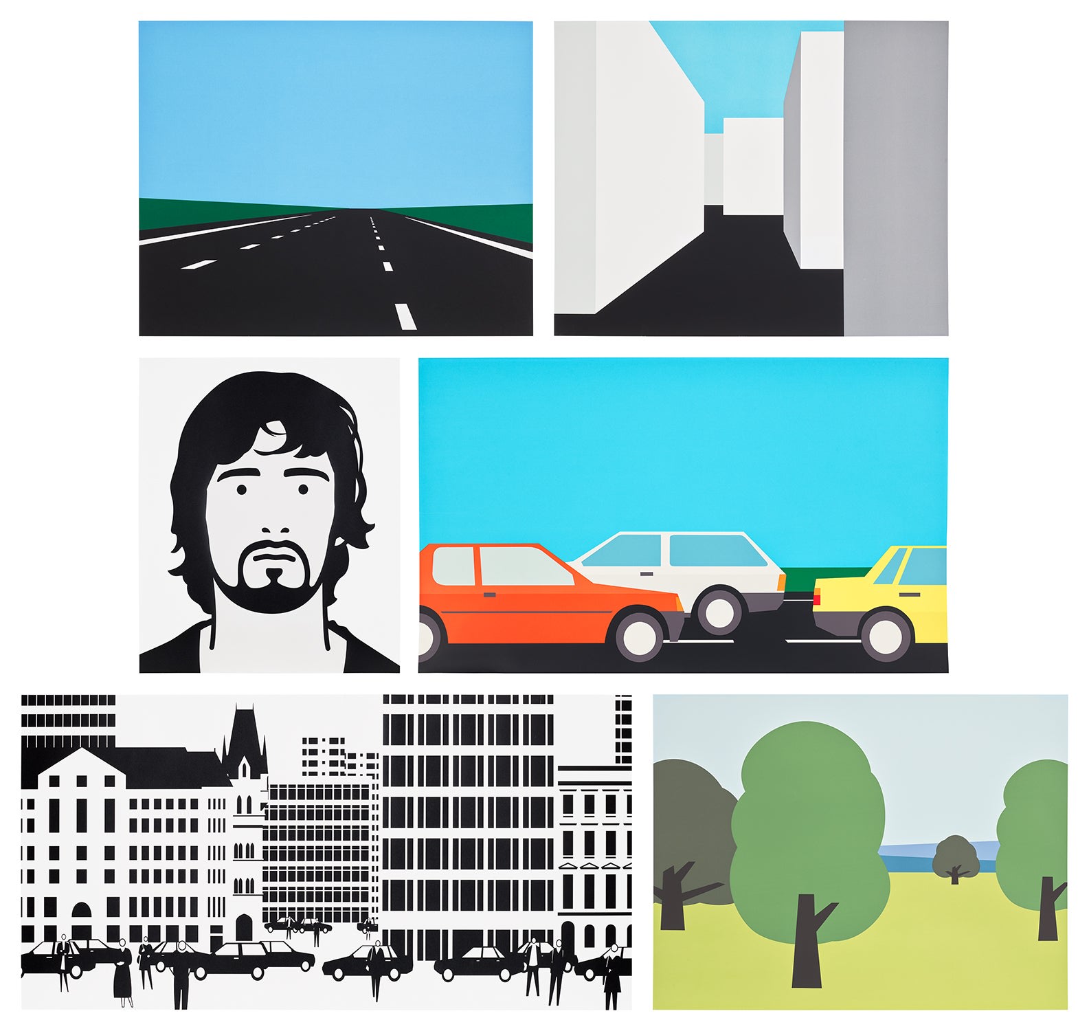 Julian Opie — 1998-99