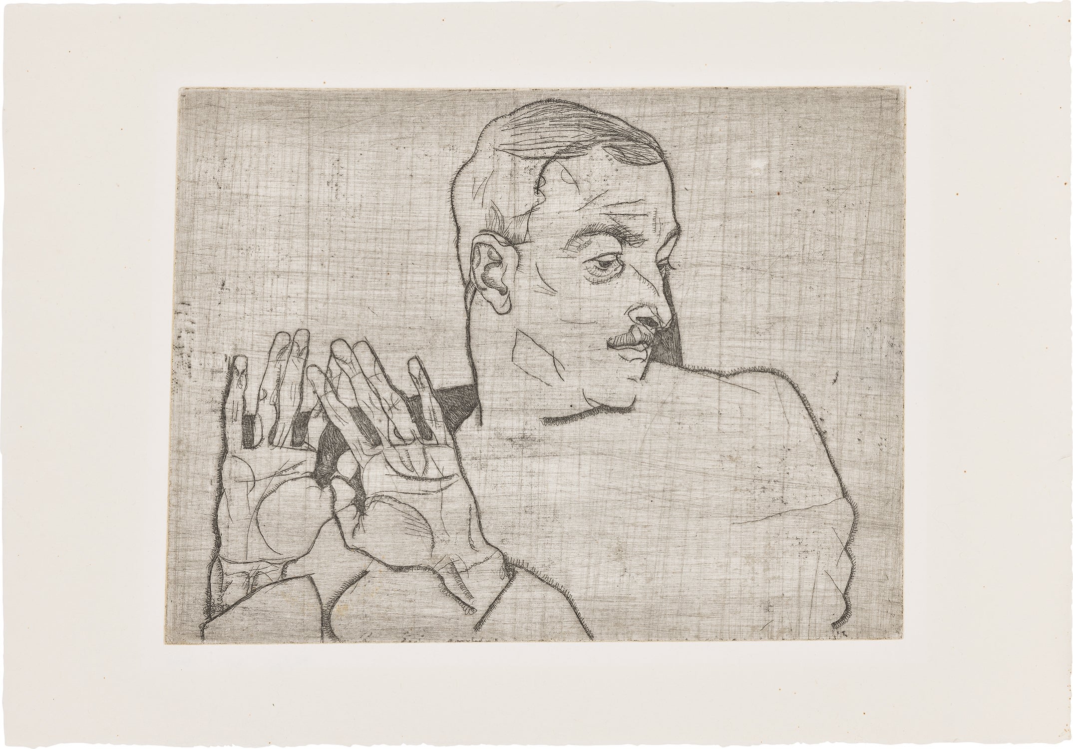 Bildnis Arthur Roessler (Portrait of Arthur Roessler) (K. G. 8c2)