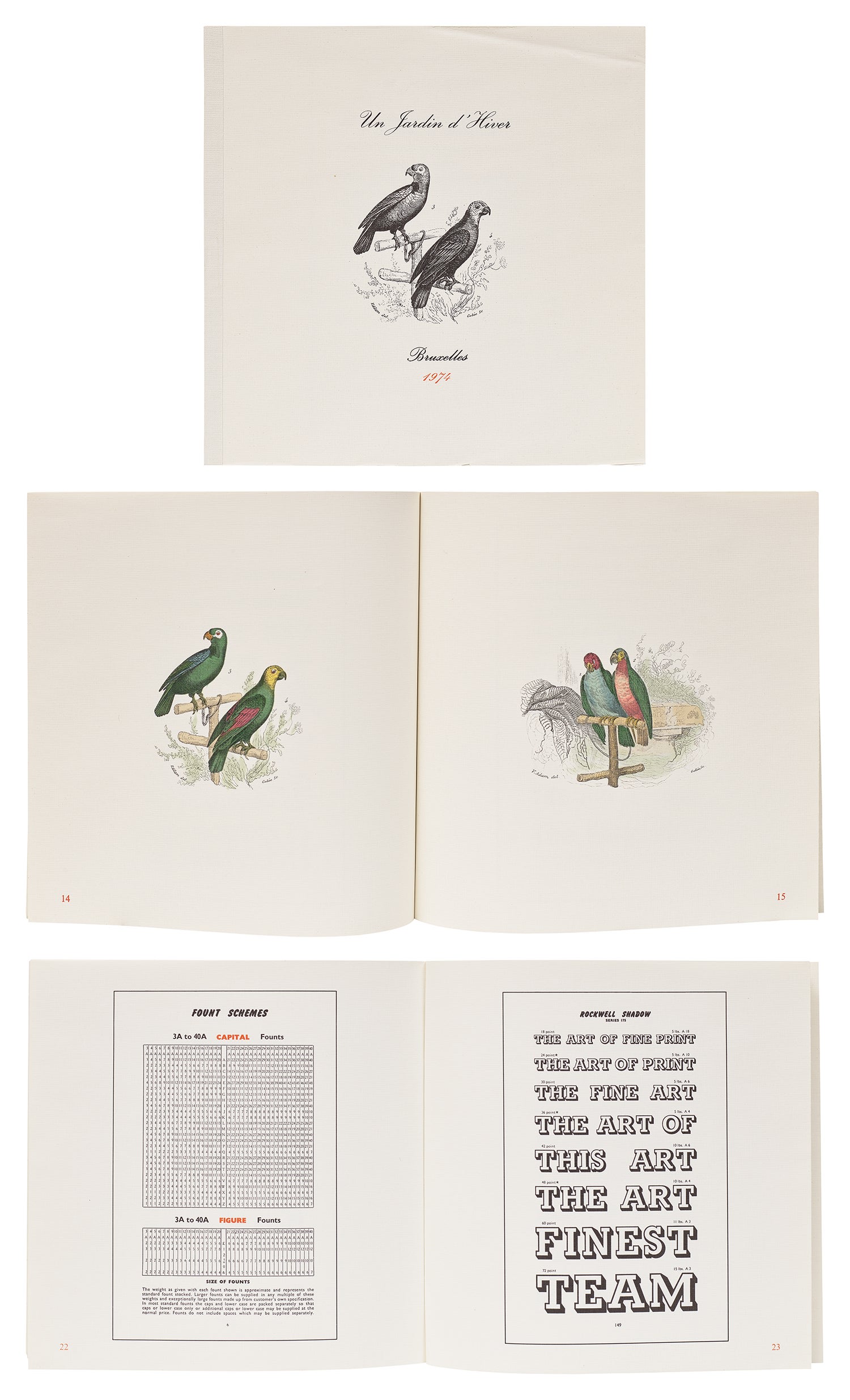 Marcel Broodthaers — Un jardin d'hiver (A Winter Garden) (V. 42)