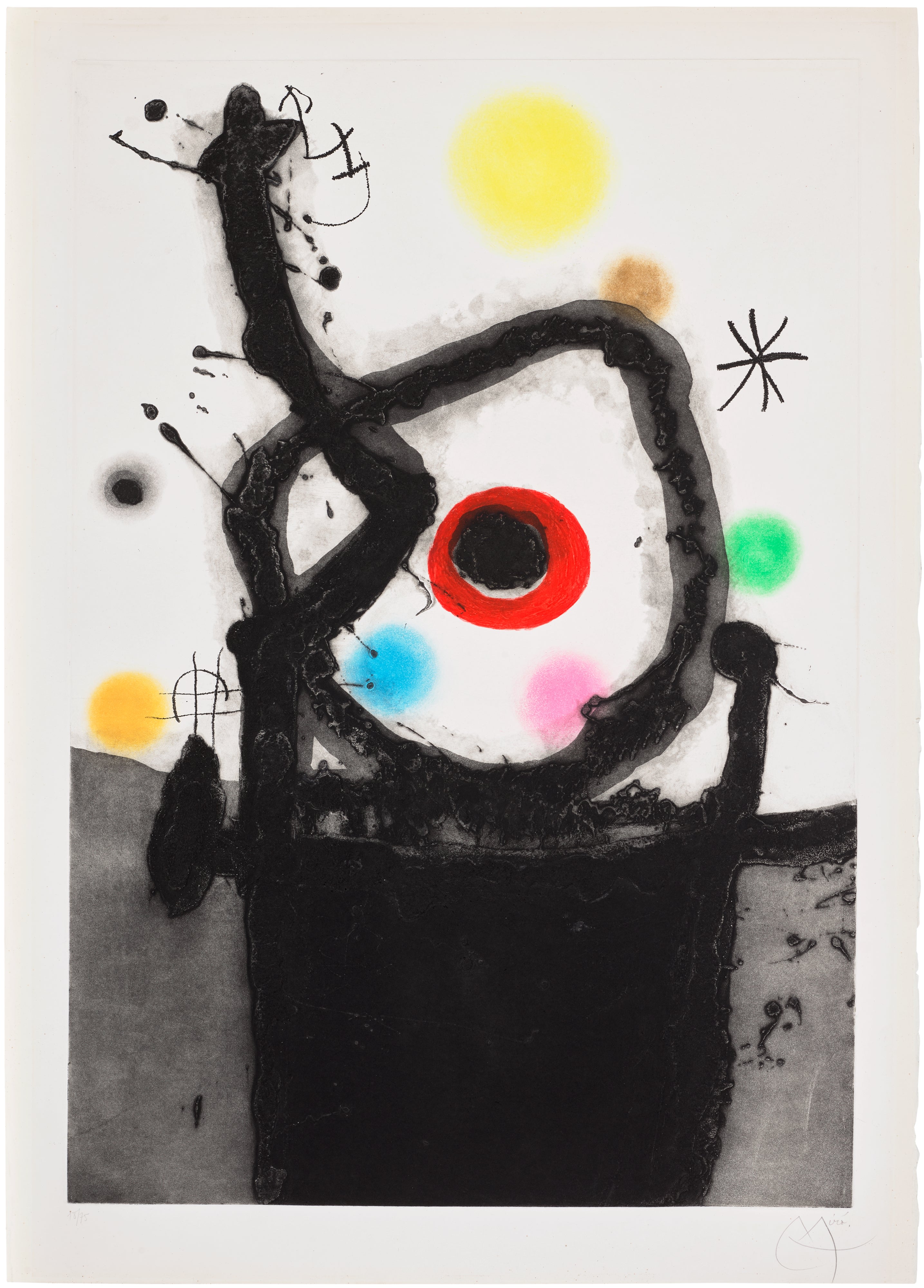 Joan Miró — Le rebelle (The Rebel)