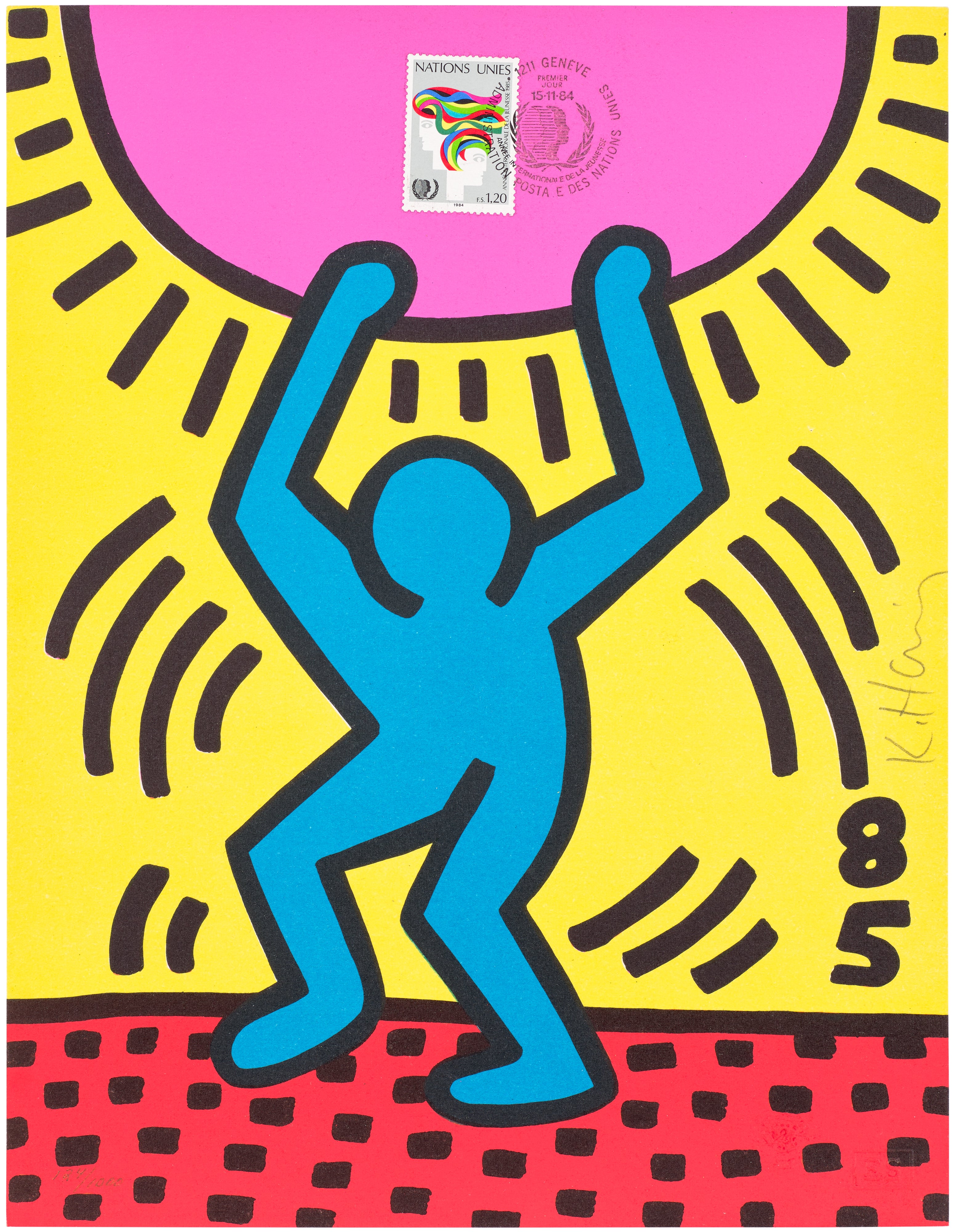 Keith Haring — International Youth Year