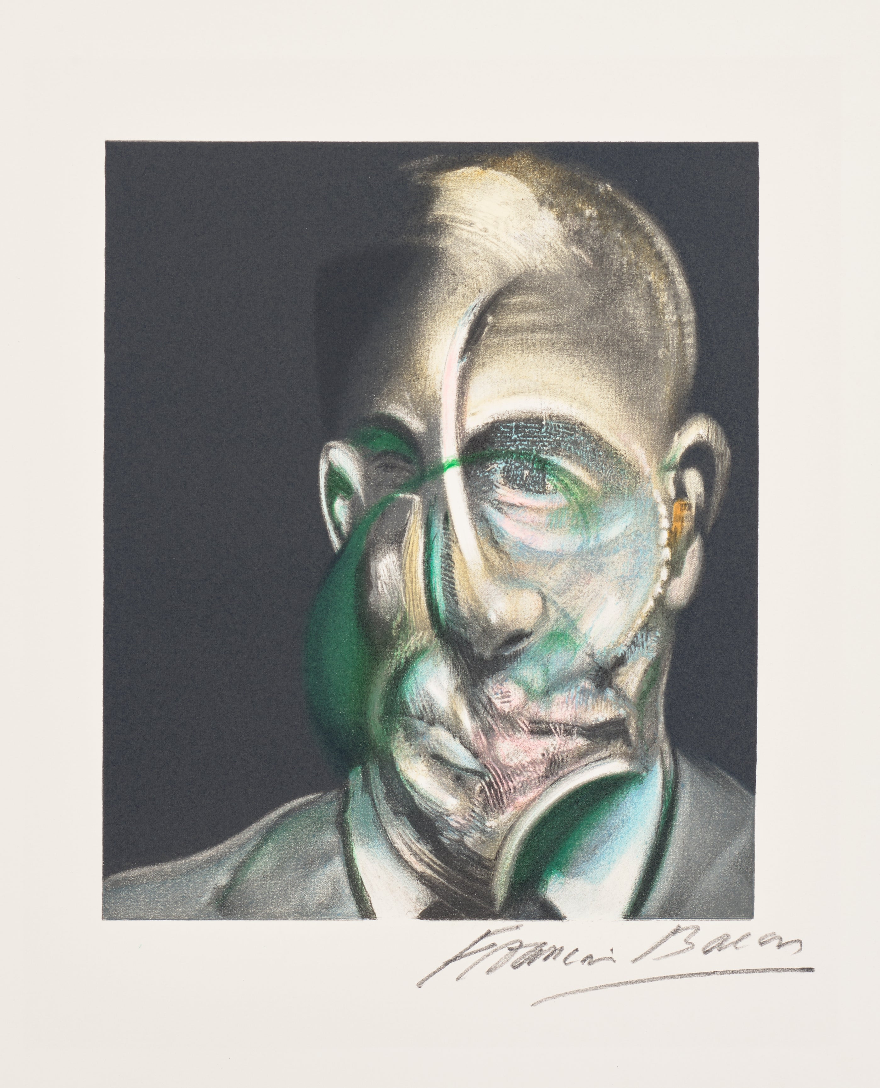 Francis Bacon — Portrait of Michel Leiris