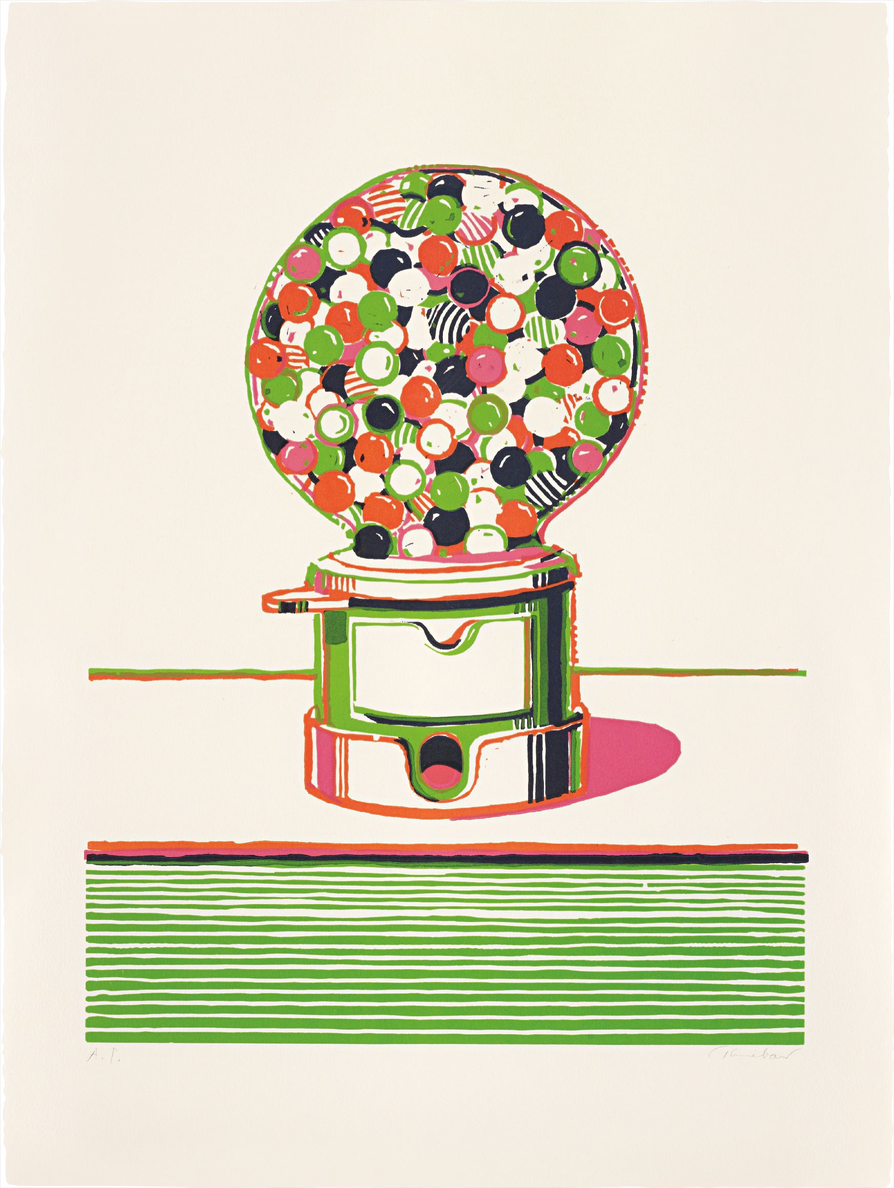 Wayne Thiebaud — Gumball Machine