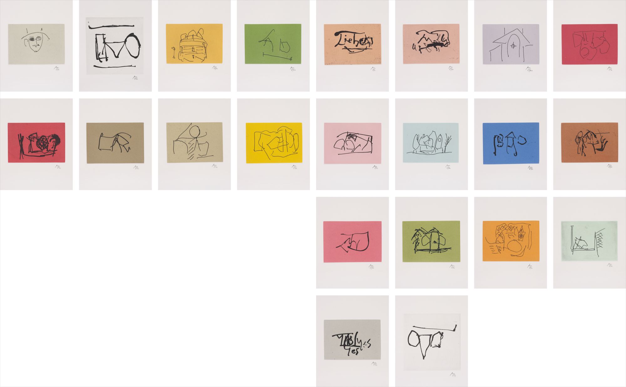 Robert Motherwell — Ulysses (additional suite of etchings)