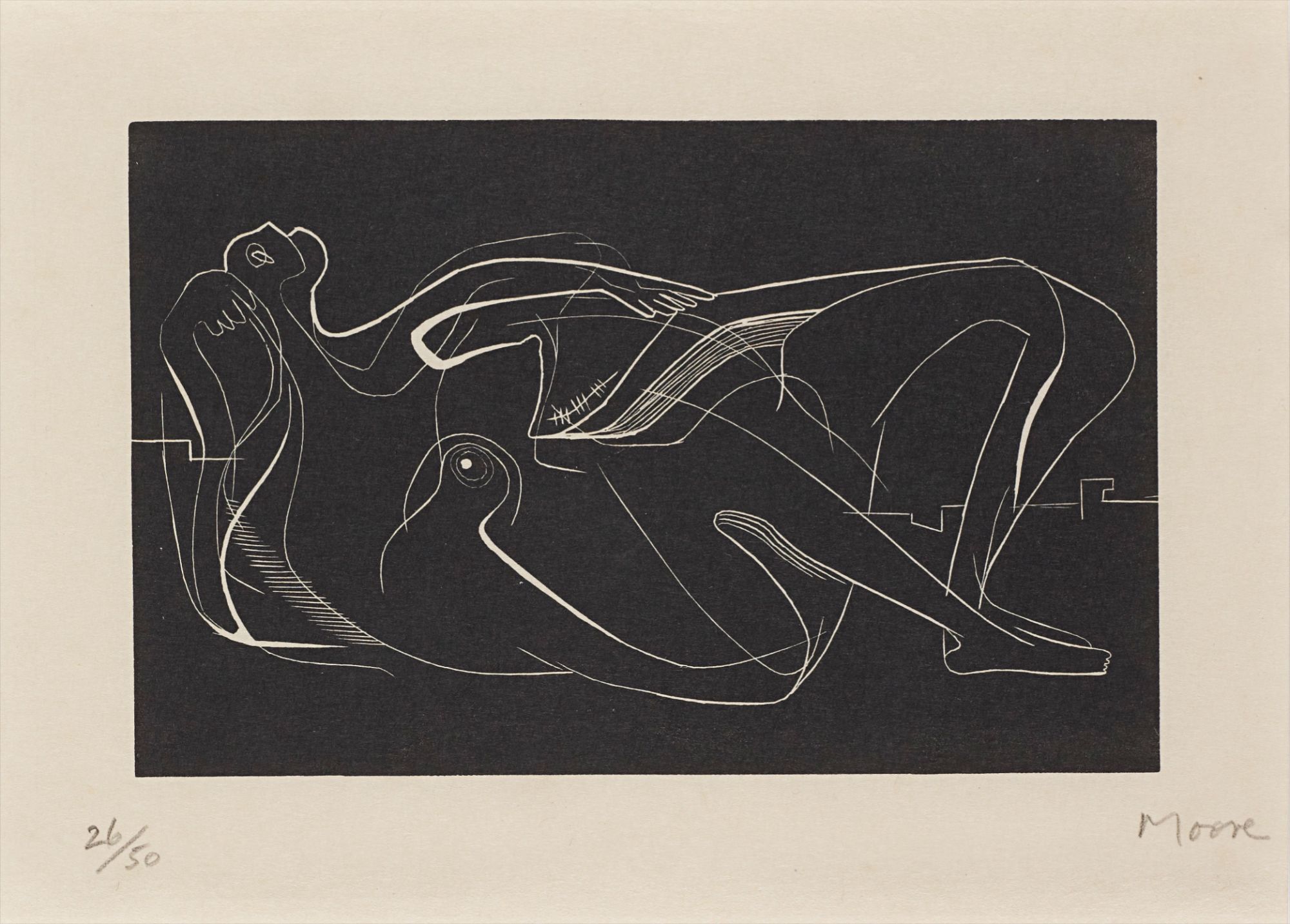 Henry Moore — Reclining Nude