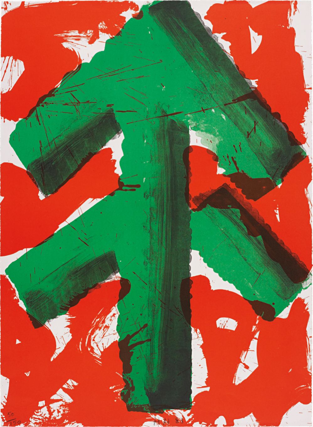 Howard Hodgkin — Welcome, from Art and Sports portfolio (Winter Sports)