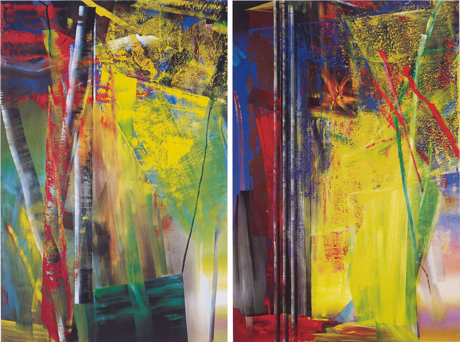 Gerhard Richter — Victoria I; and II
