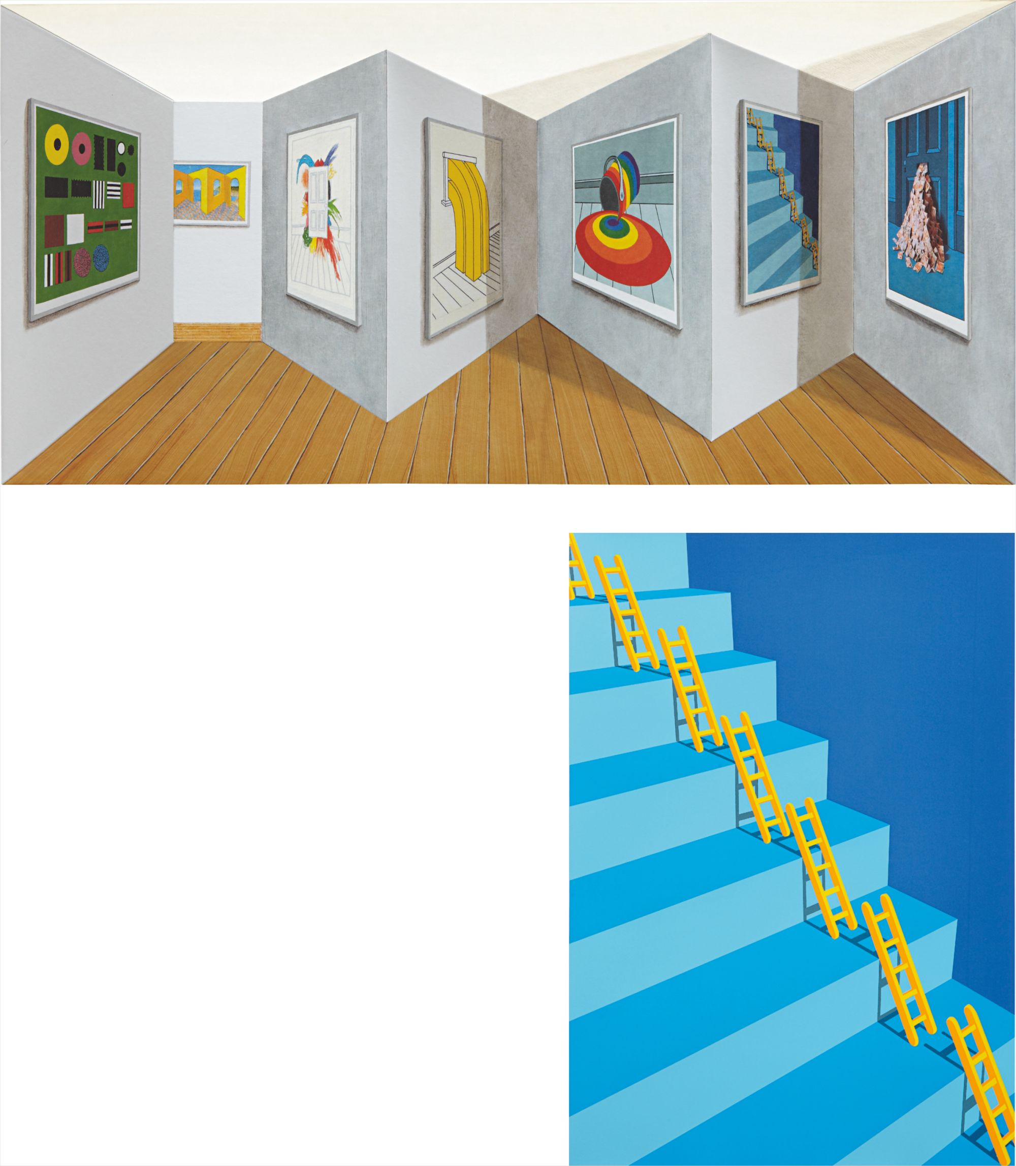 Retroperspective; and Steps and Ladders