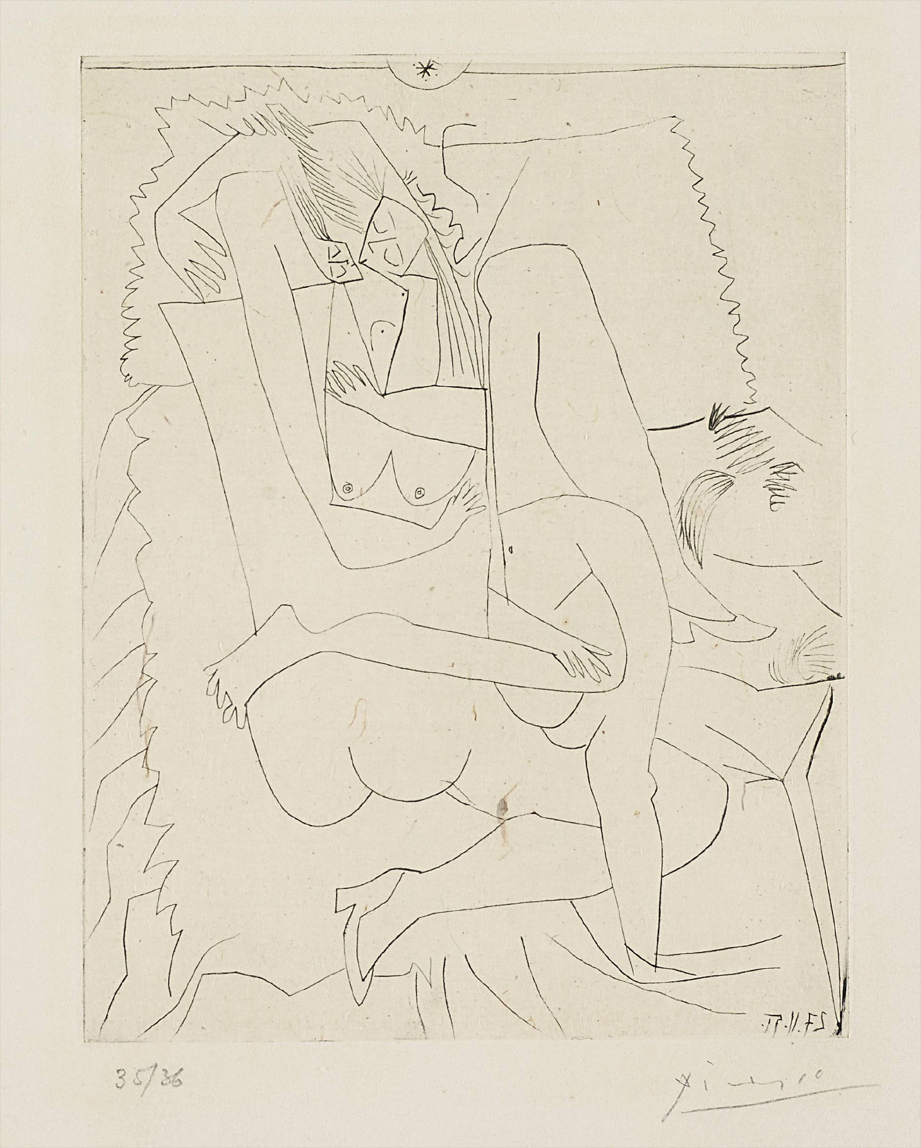 Pablo Picasso — Le Couple (The Couple)