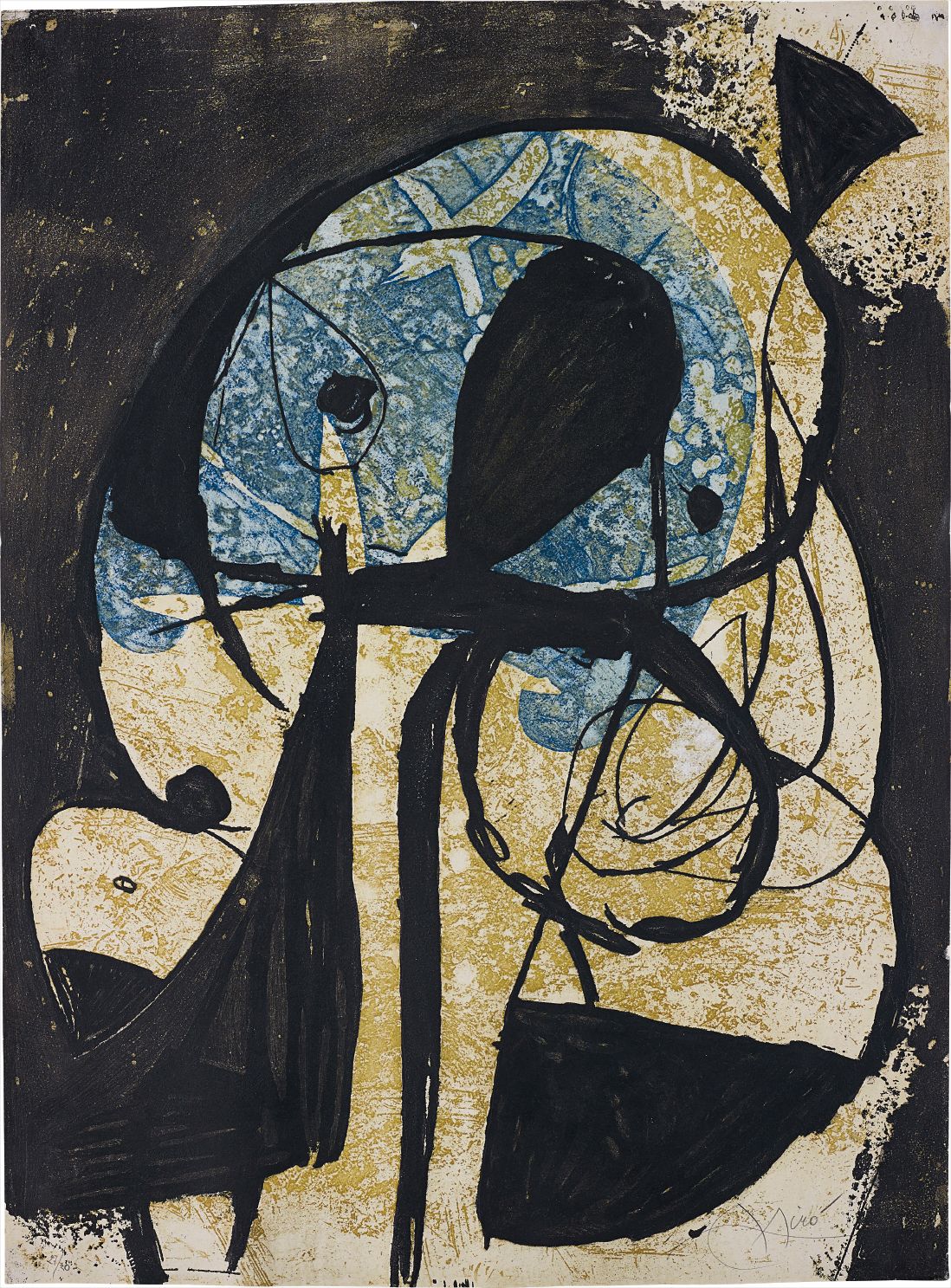 Joan Miró — La Commedia dell'Arte VIII